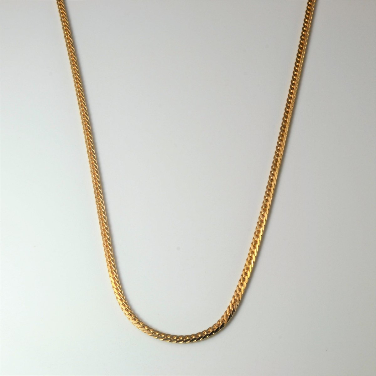 10k Yellow Gold Cuban Chain | 21.5" | - 100 Ways