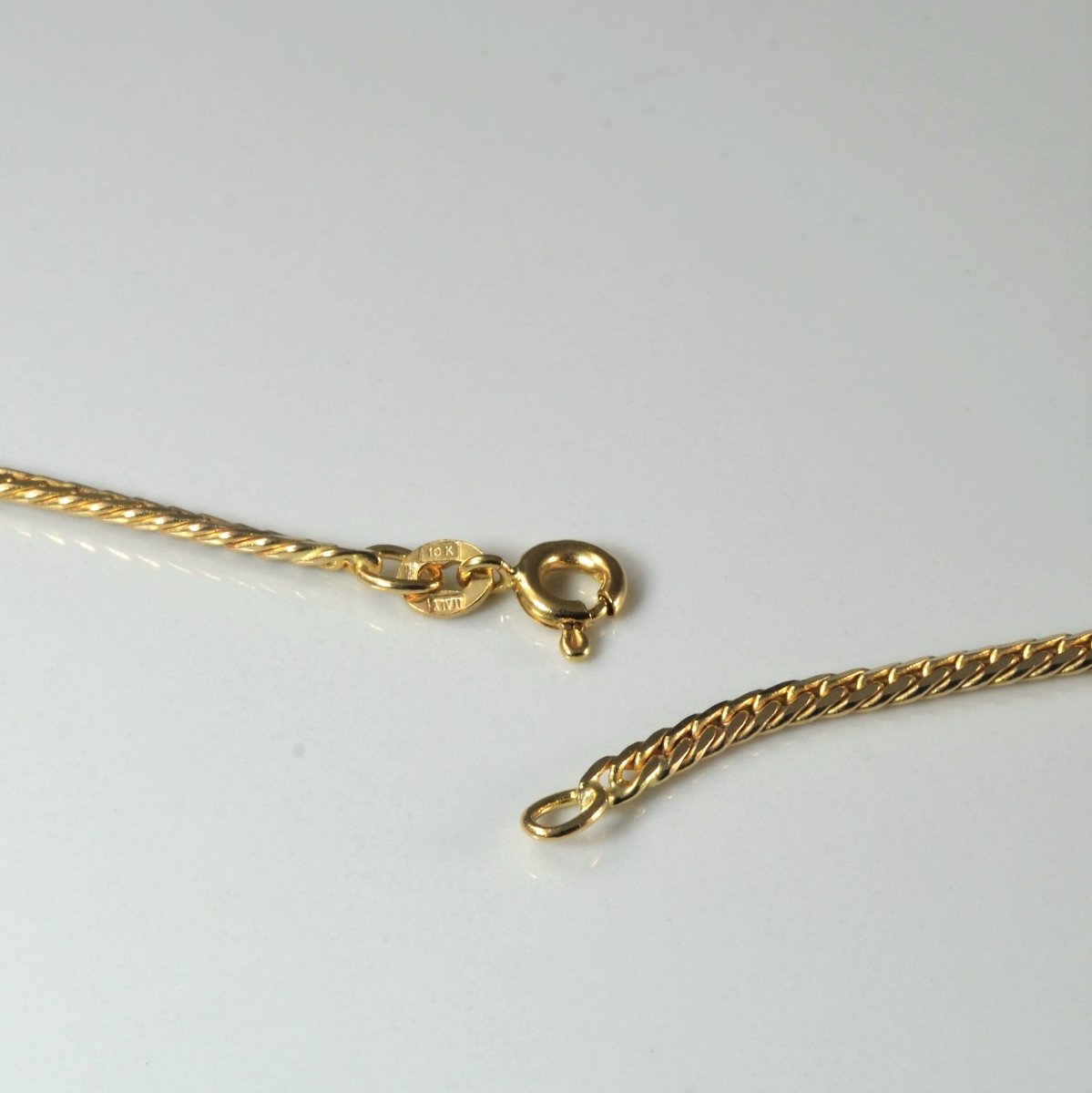 10k Yellow Gold Cuban Chain | 21.5" | - 100 Ways