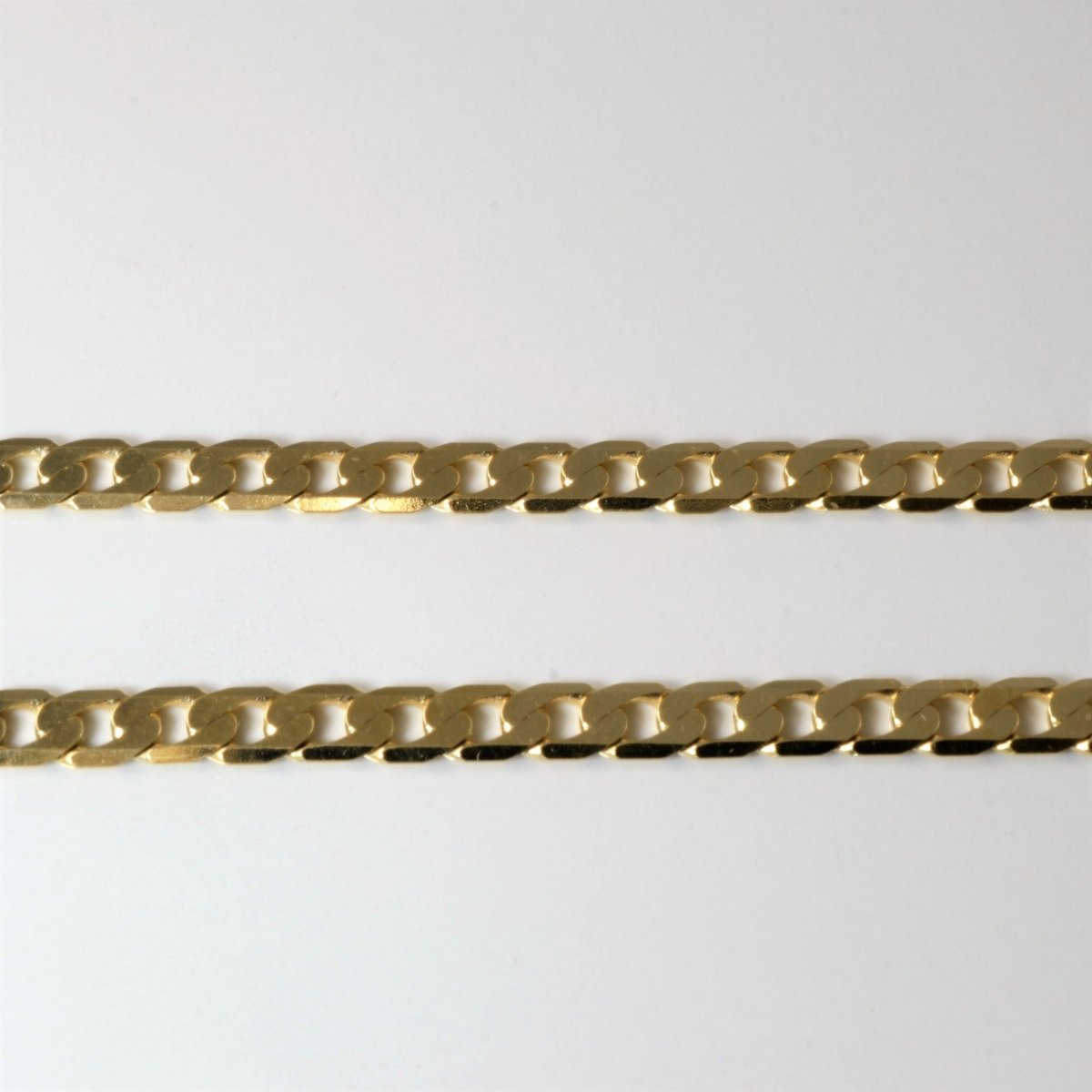 10k Yellow Gold Cuban Chain | 22" | - 100 Ways