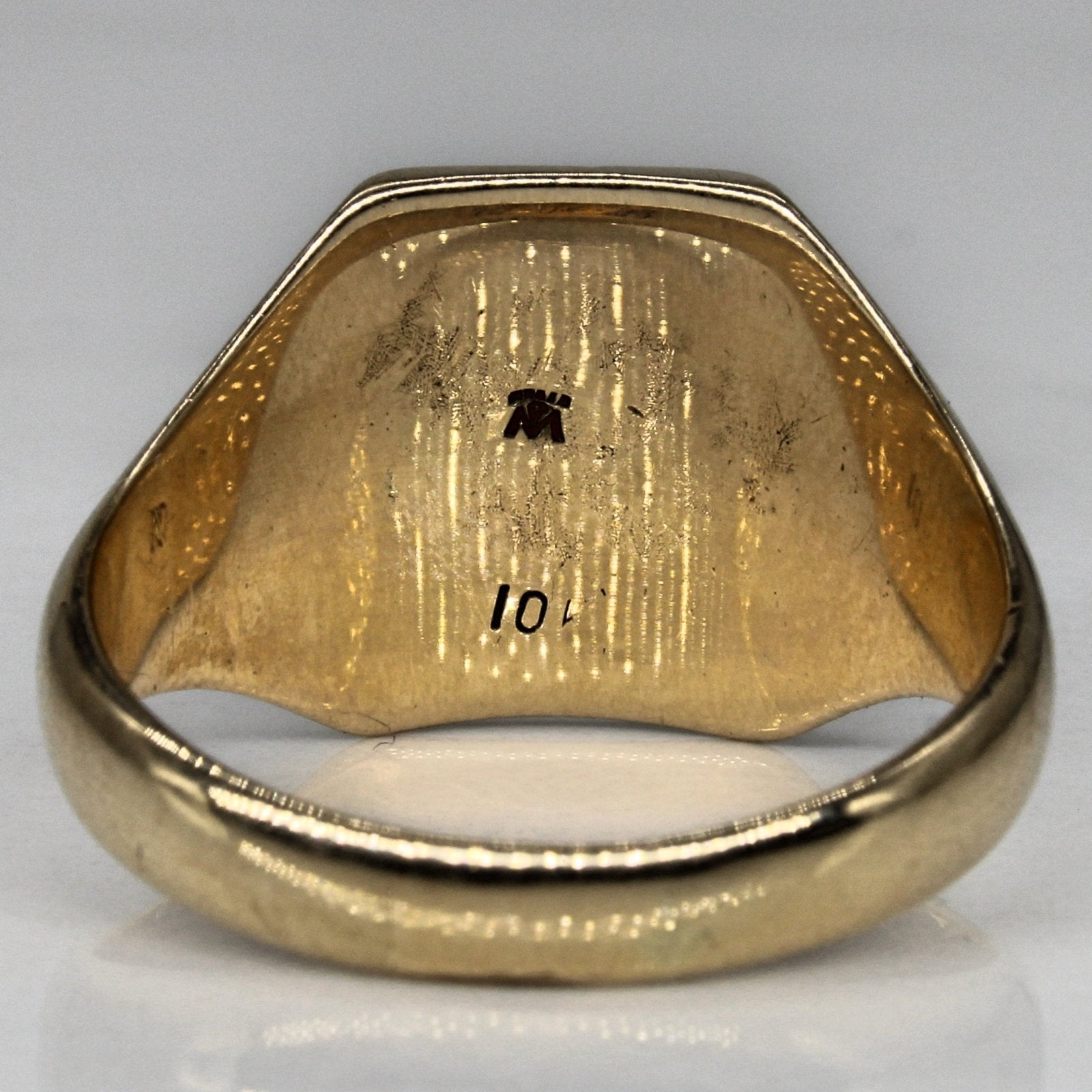 10k Yellow Gold 'V.C.L.' Initial Ring | SZ 11 | - 100 Ways