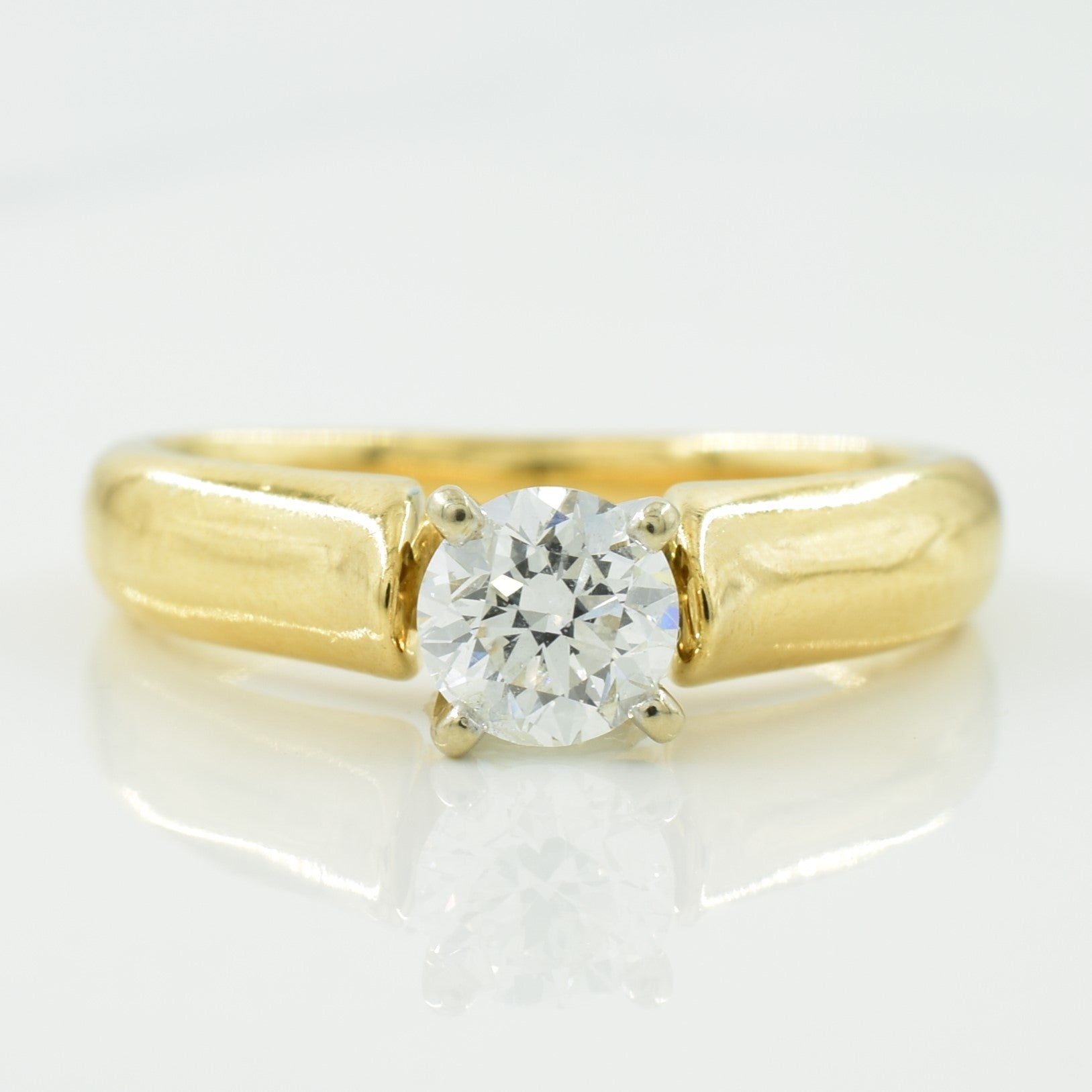 Solitaire Diamond Ring | 0.48ct | SZ 5 |