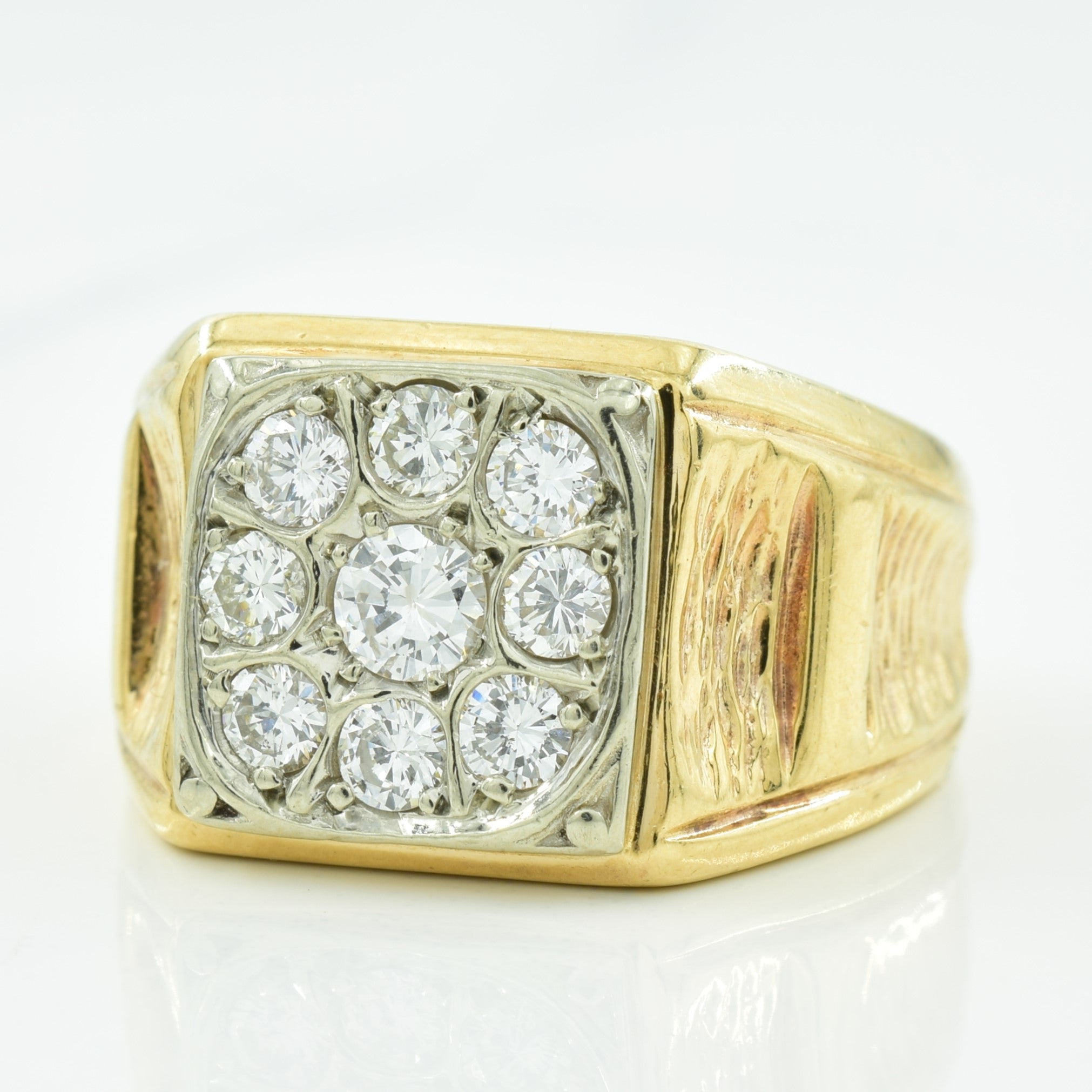 Diamond Cluster Ring | 0.76ctw | SZ 8.5 |