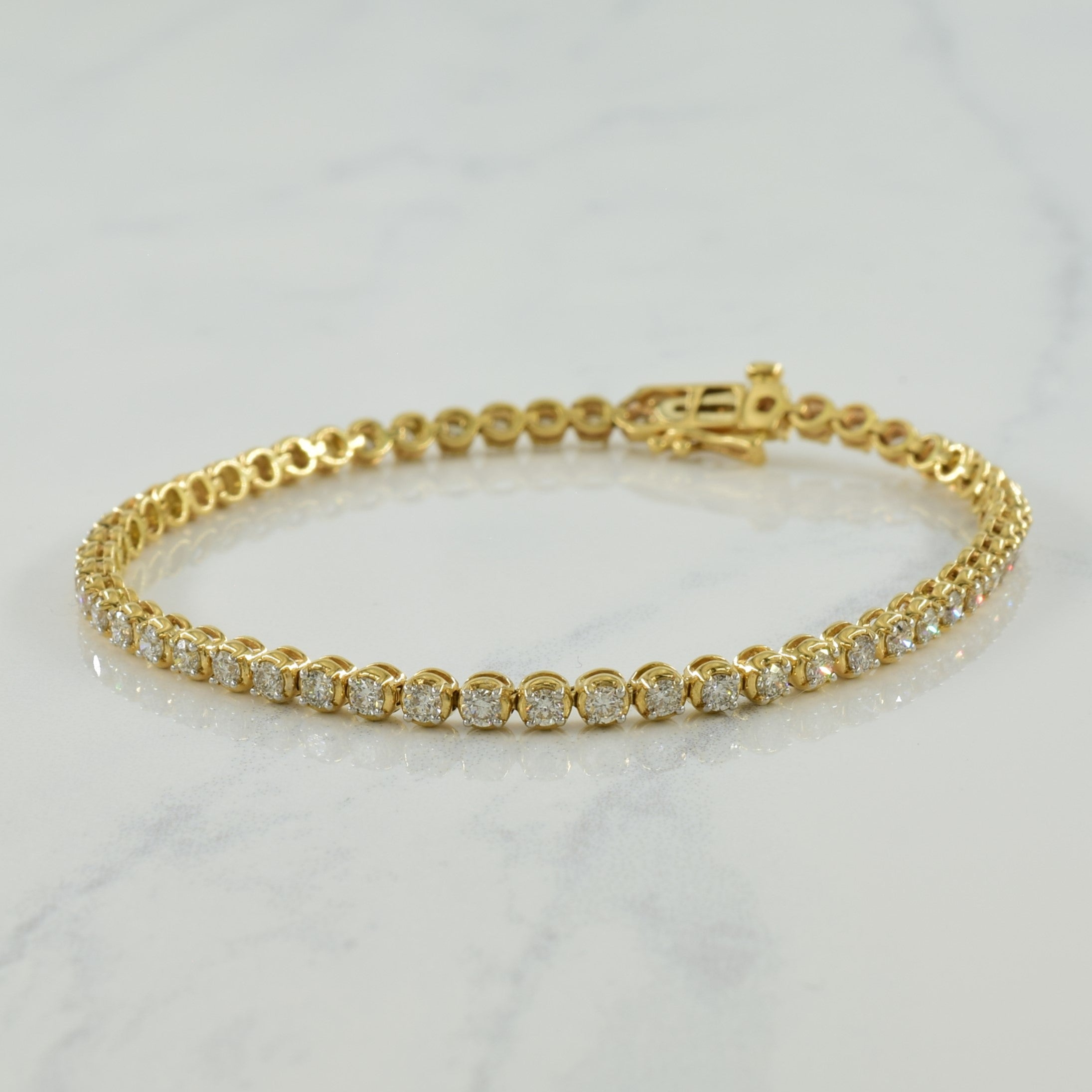 Diamond Tennis Bracelet | 2.50ctw | 7.5" |