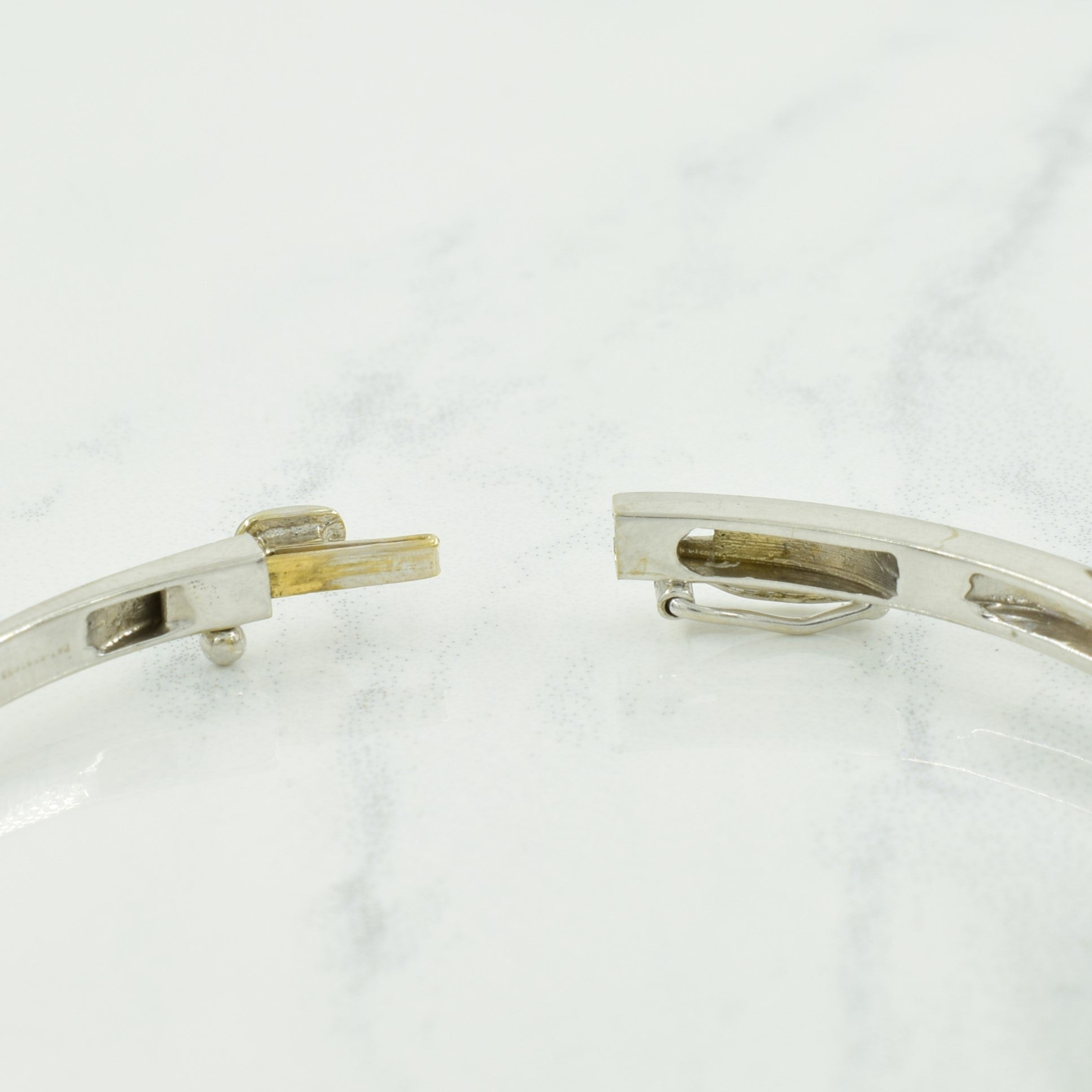 14k White Gold Diamond Bypass Bracelet | 0.48ctw | 7" |