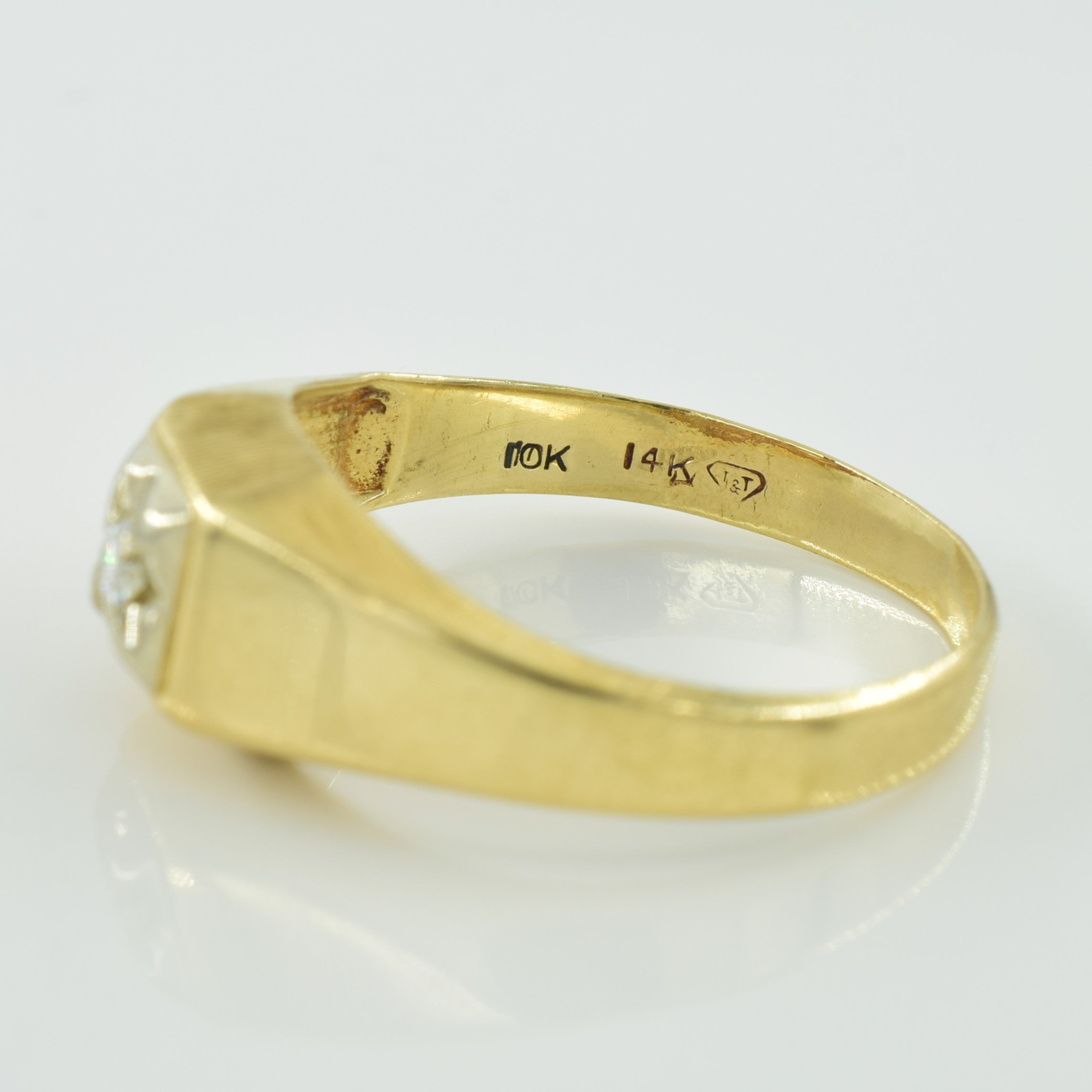 Solitaire Diamond Ring | 0.05ct | SZ 8.75 |