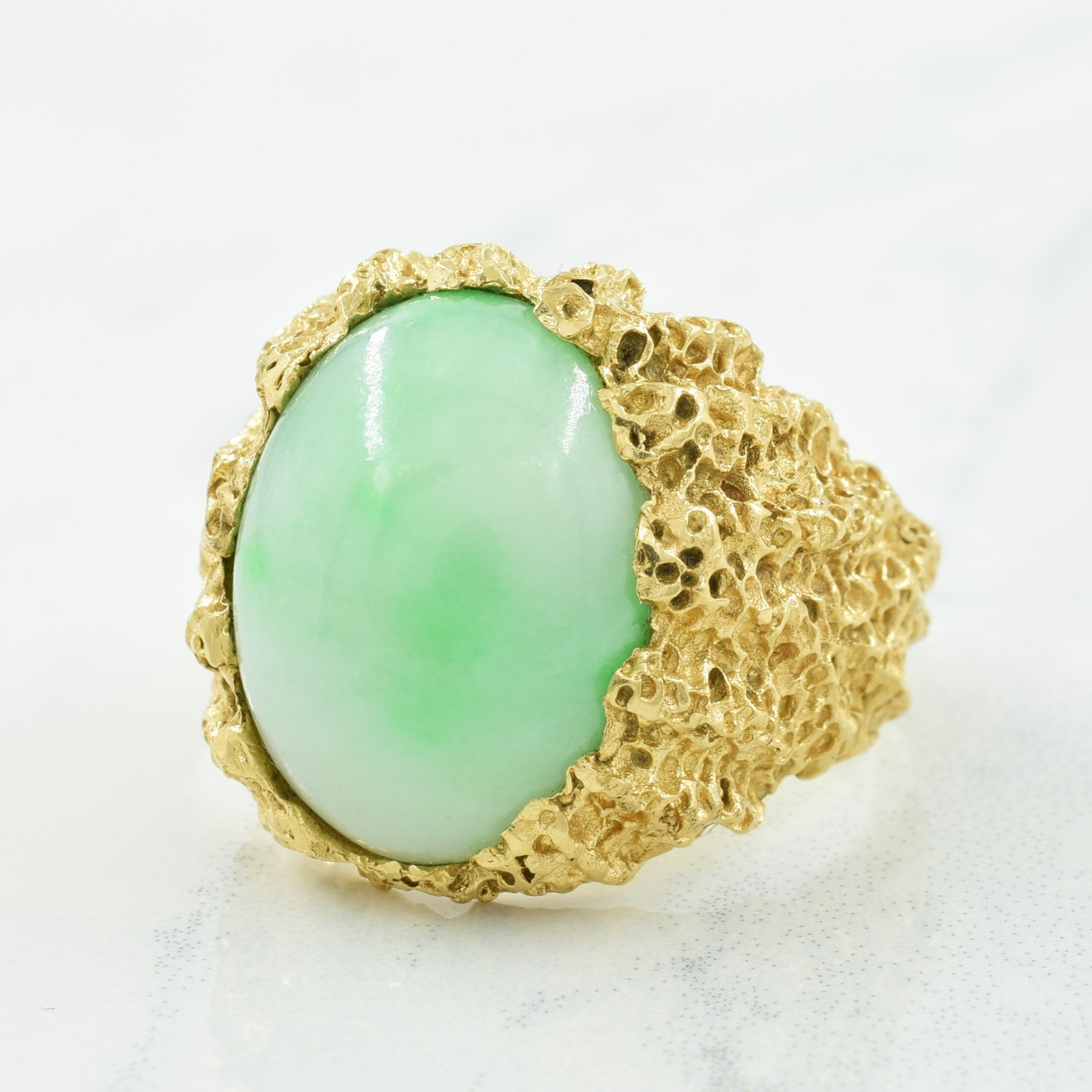 Jadeite Ring | 16.00ct | SZ 9.25 |*price review*