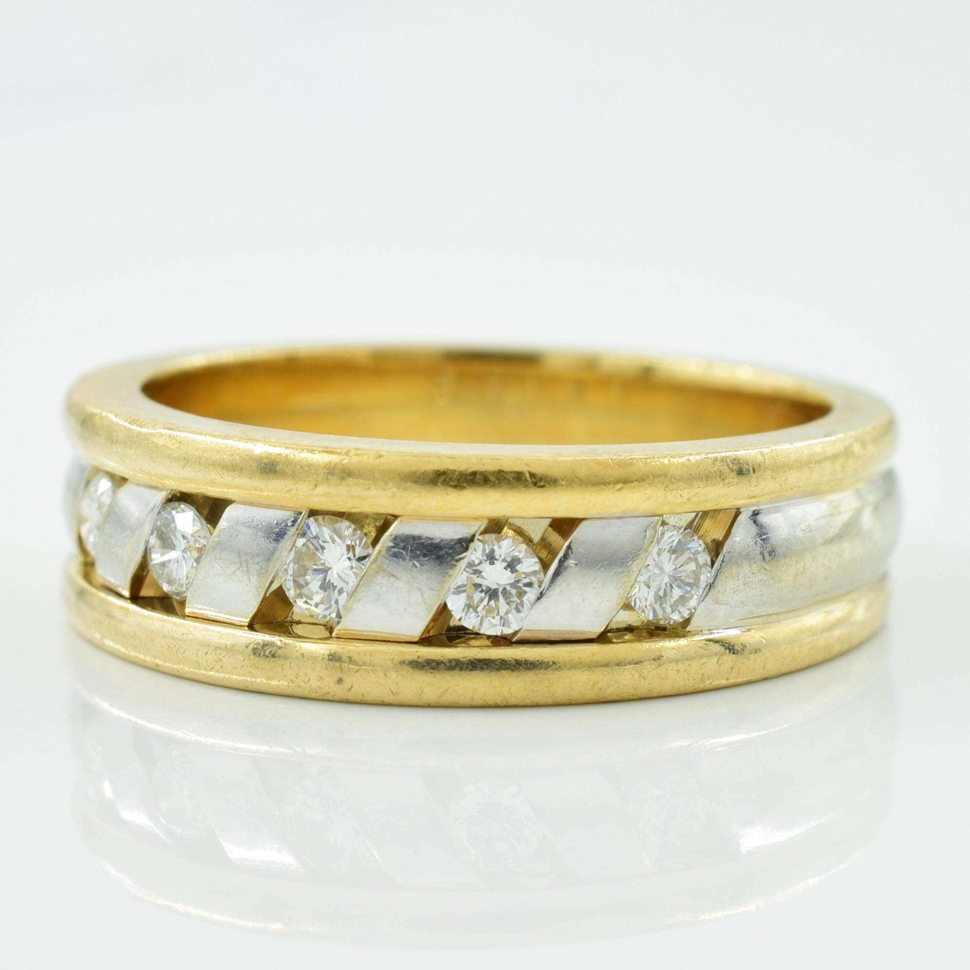Channel Set Diamond Ring | 0.20ctw | SZ 6 |