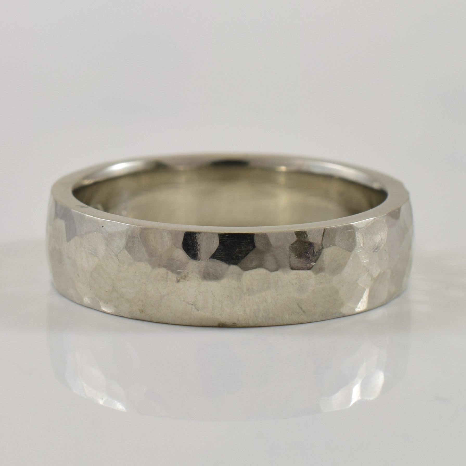 Alliance en or blanc 14 carats | Taille 8,25 |