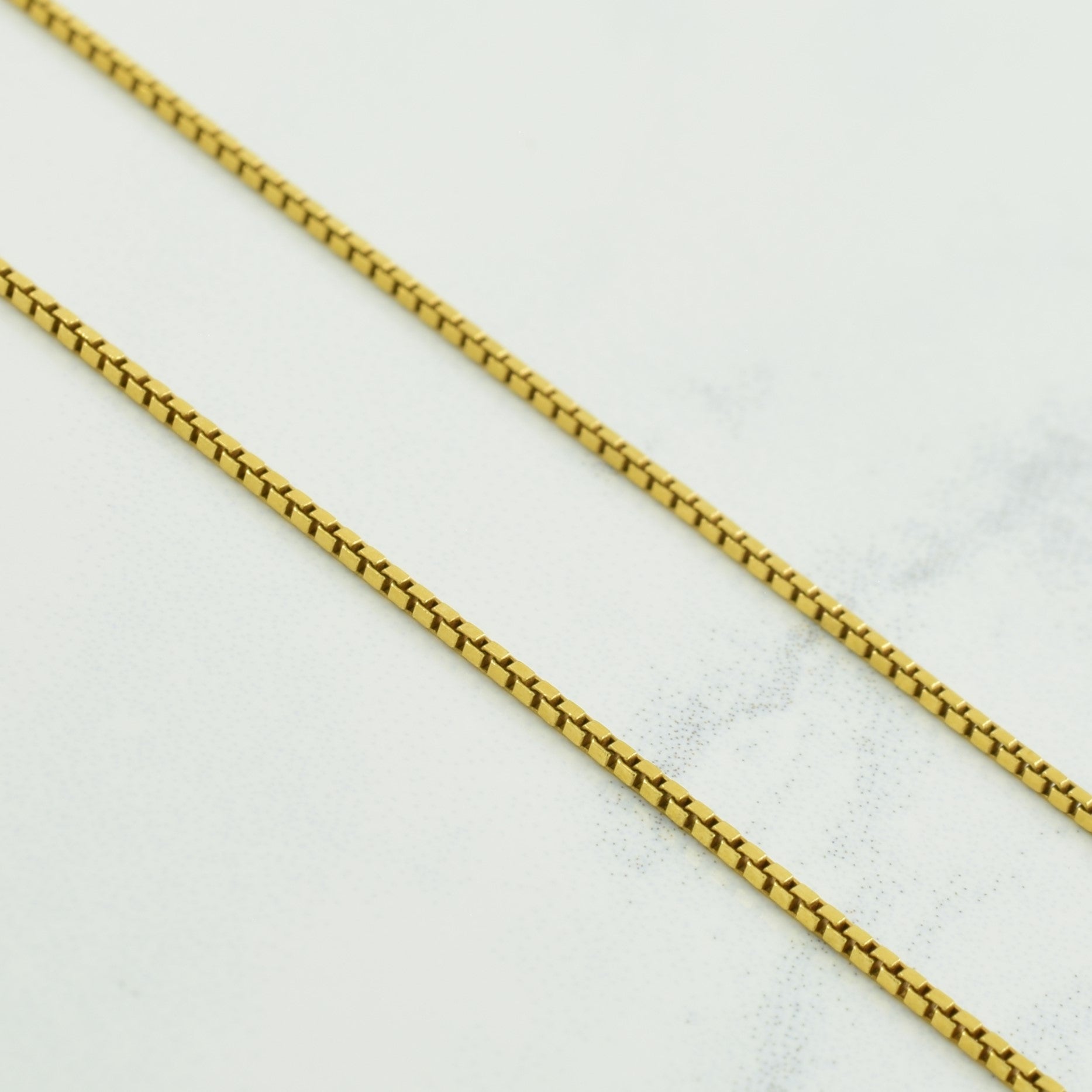 18k Yellow Gold Butterfly Necklace | 16" |