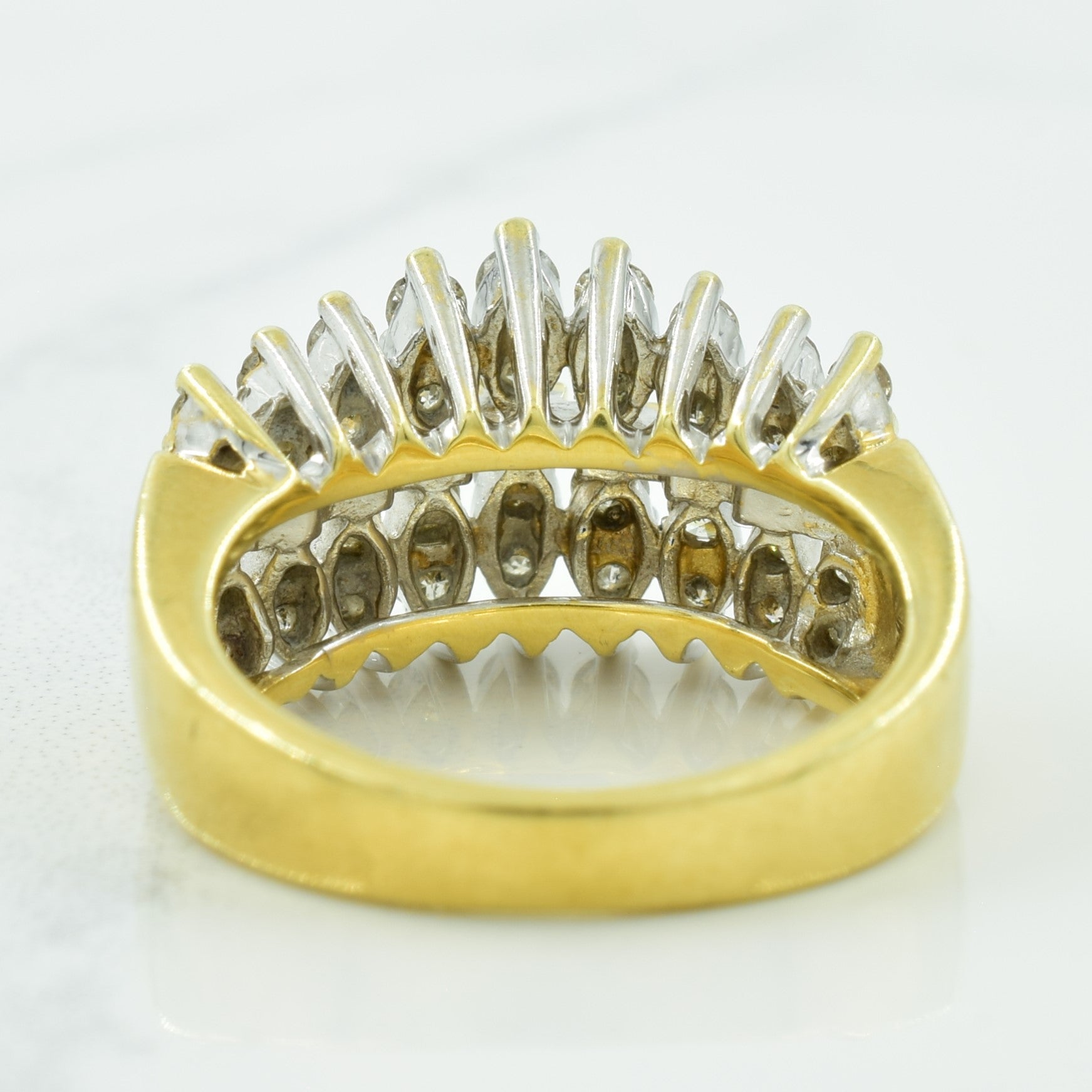 High Set Diamond Ring | 0.75ctw | SZ 4.75 |