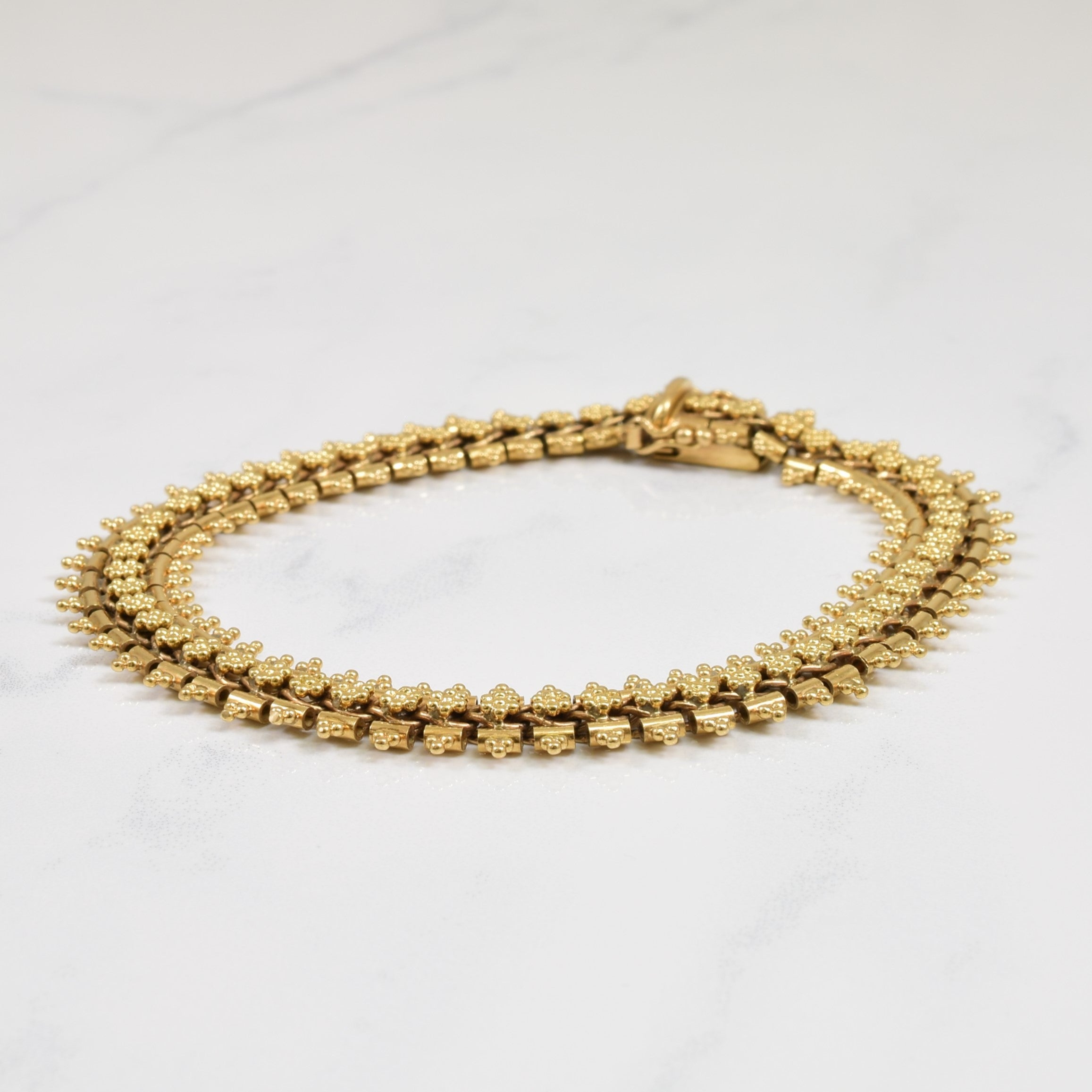 18k Yellow Gold Bracelet | 7.5" |