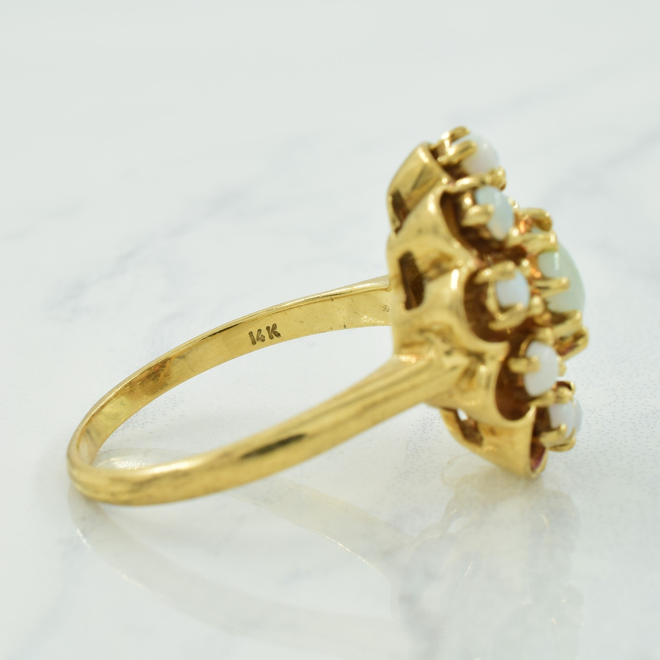 Opal Cocktail Ring | 1.25ctw | SZ 9.25 |