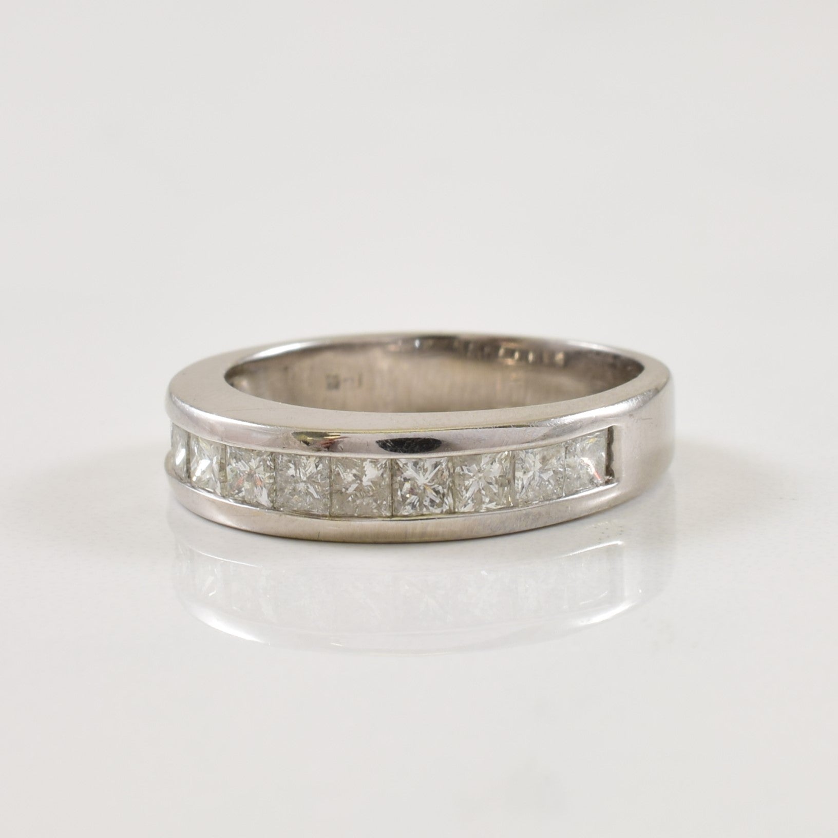 Channel Set Princess Cut Diamond Ring | 0.72ctw | SZ 5 |