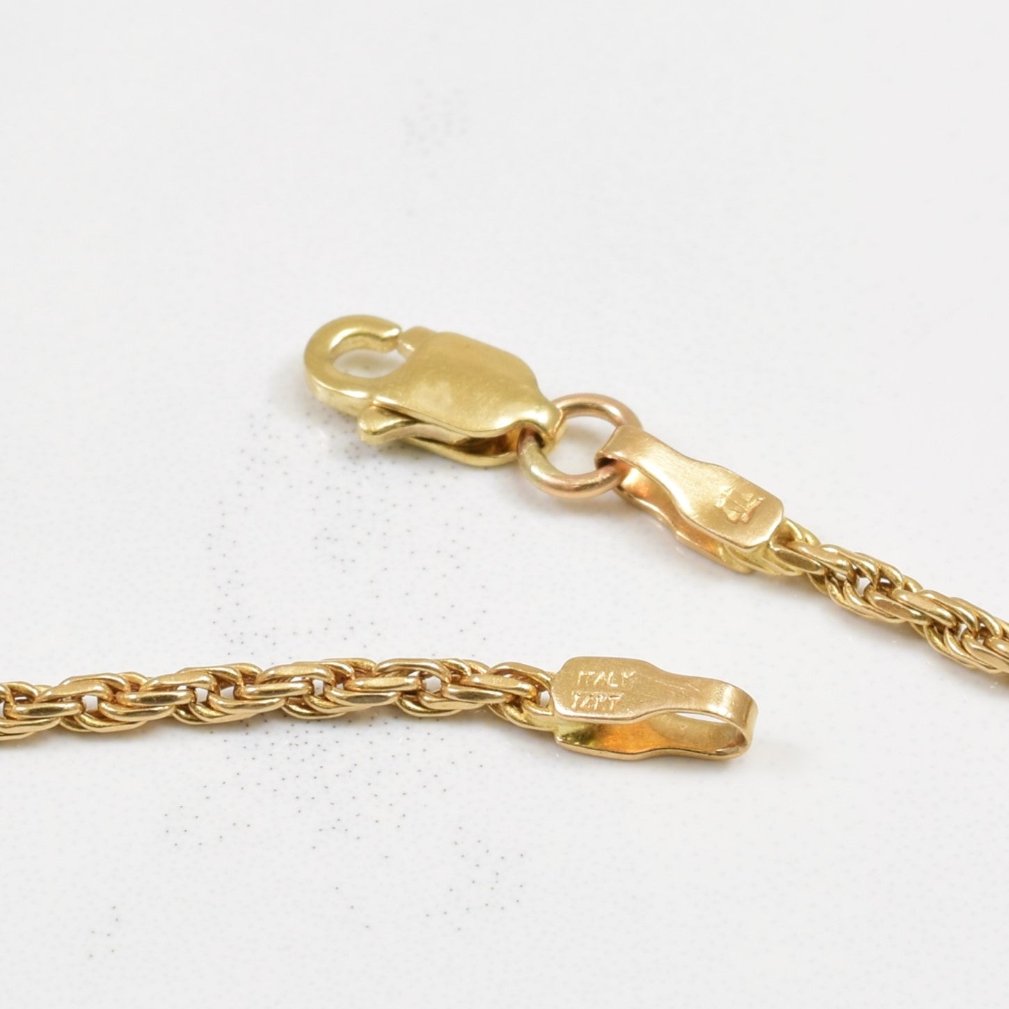 14k Yellow Gold Rope Chain | 32.50" |
