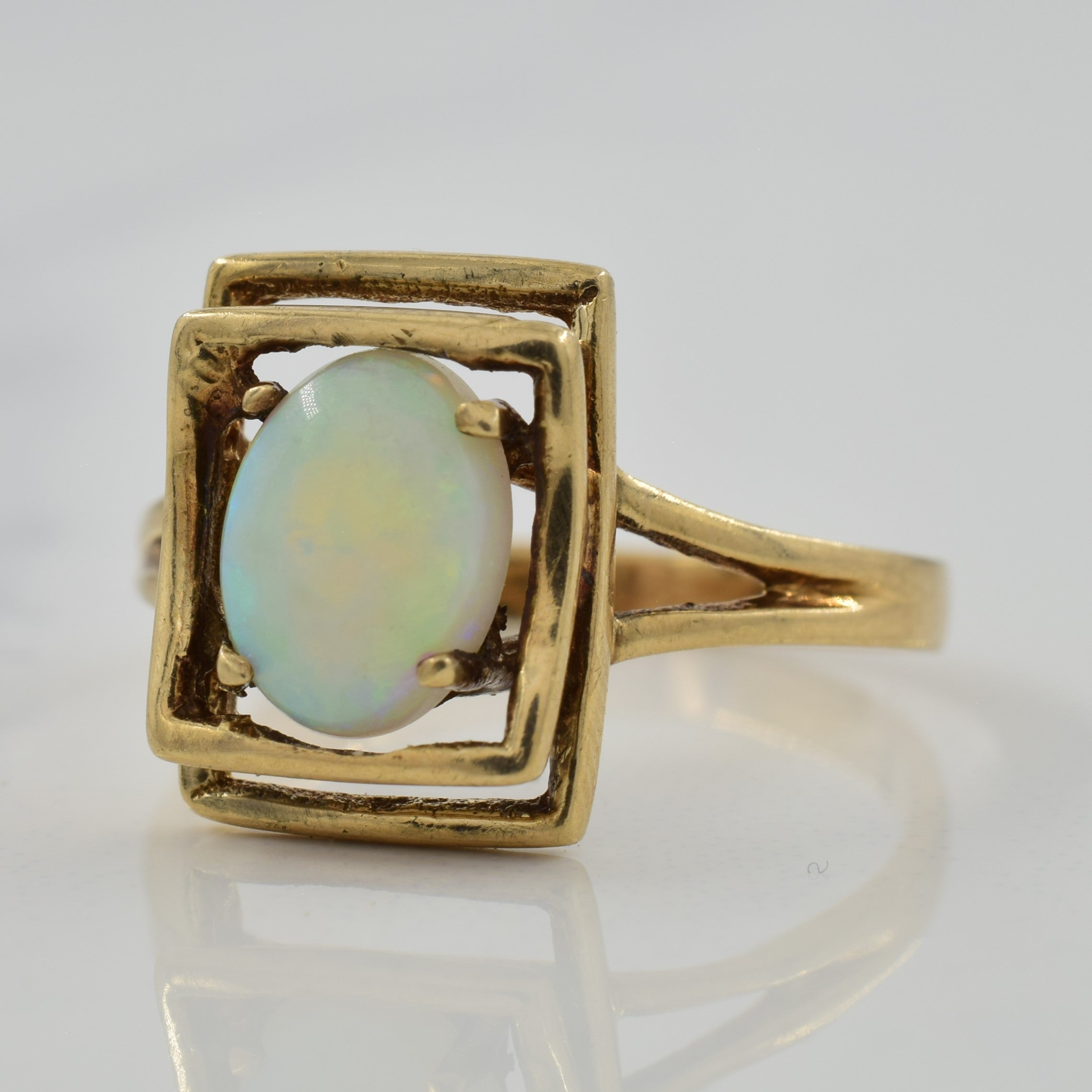 Bague Opale | 0,60 ct | Taille 6,75 |