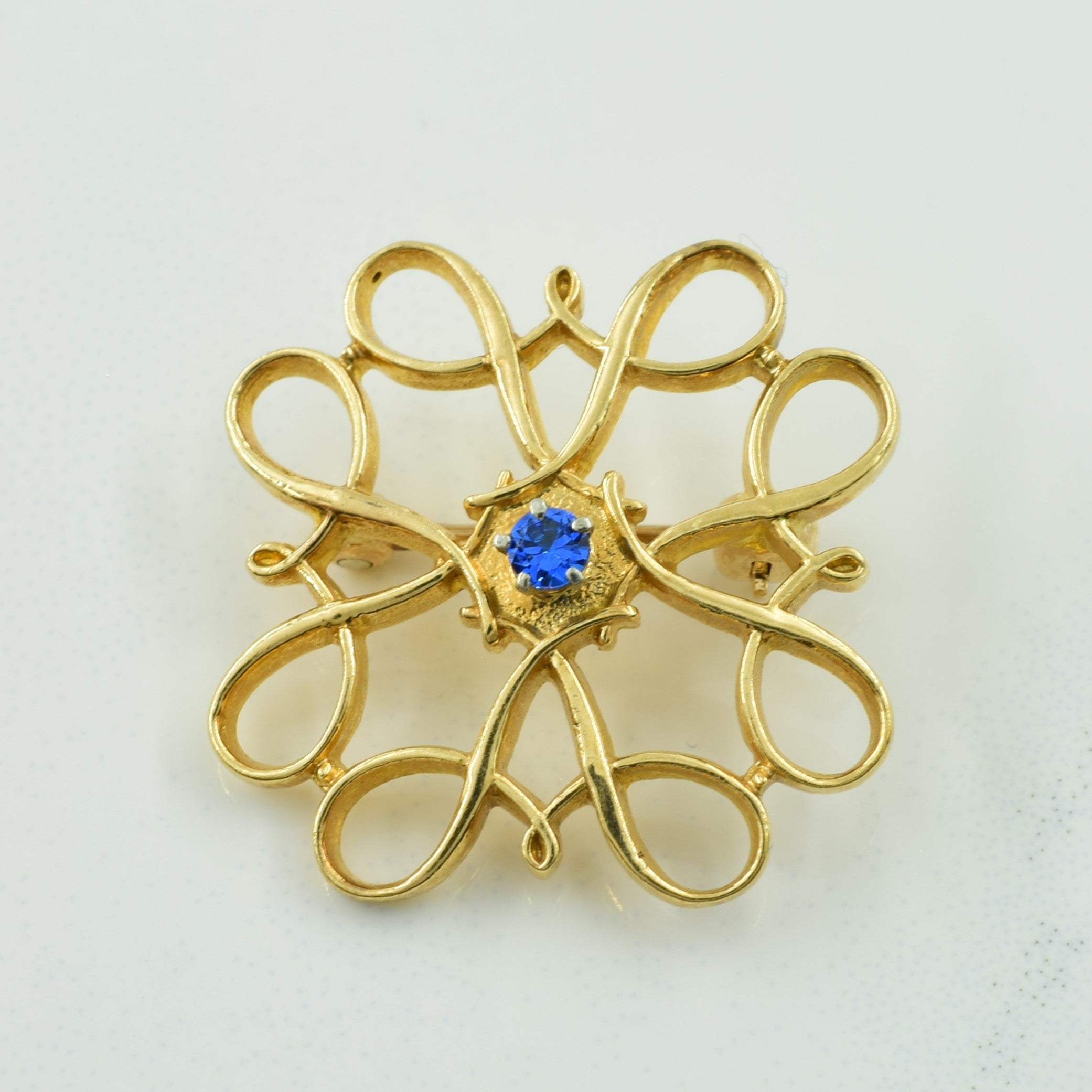 Synthetic Spinel Brooch | 0.05ct |