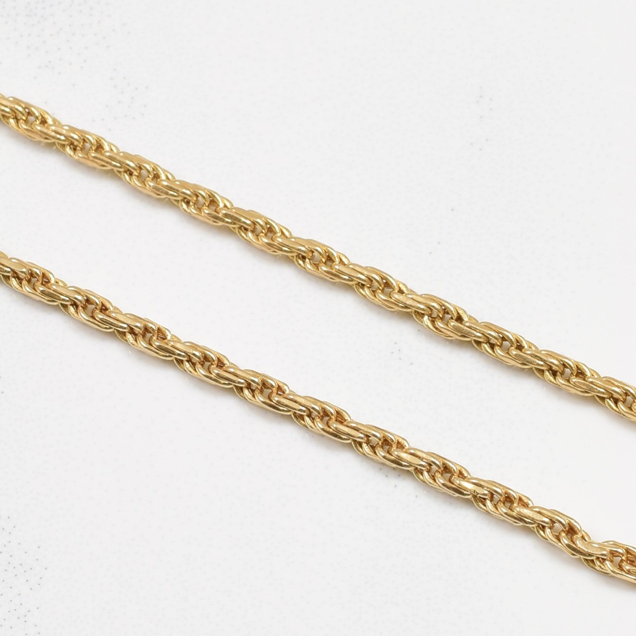 14k Yellow Gold Rope Chain | 32.50" |
