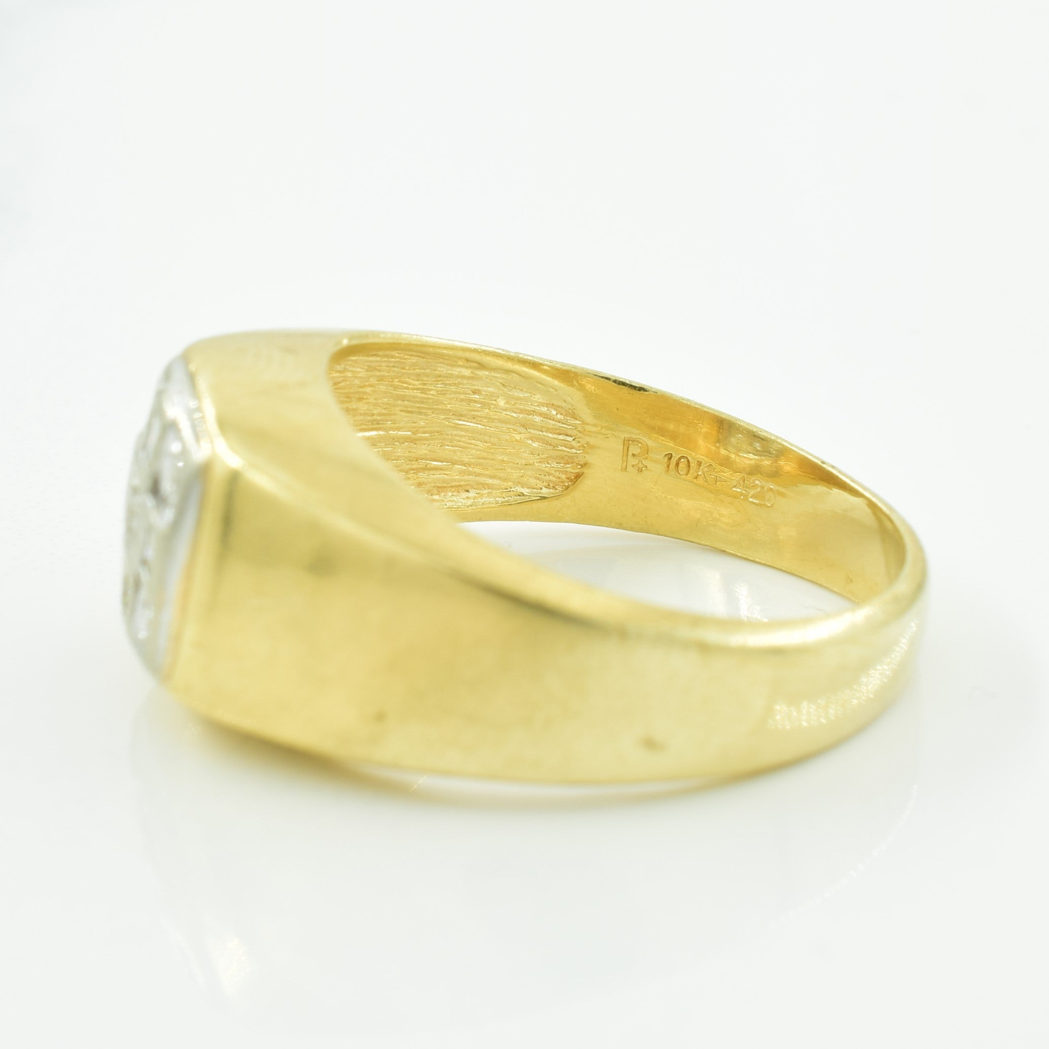 Diamond Grid Ring | 0.15ctw | SZ 7 |
