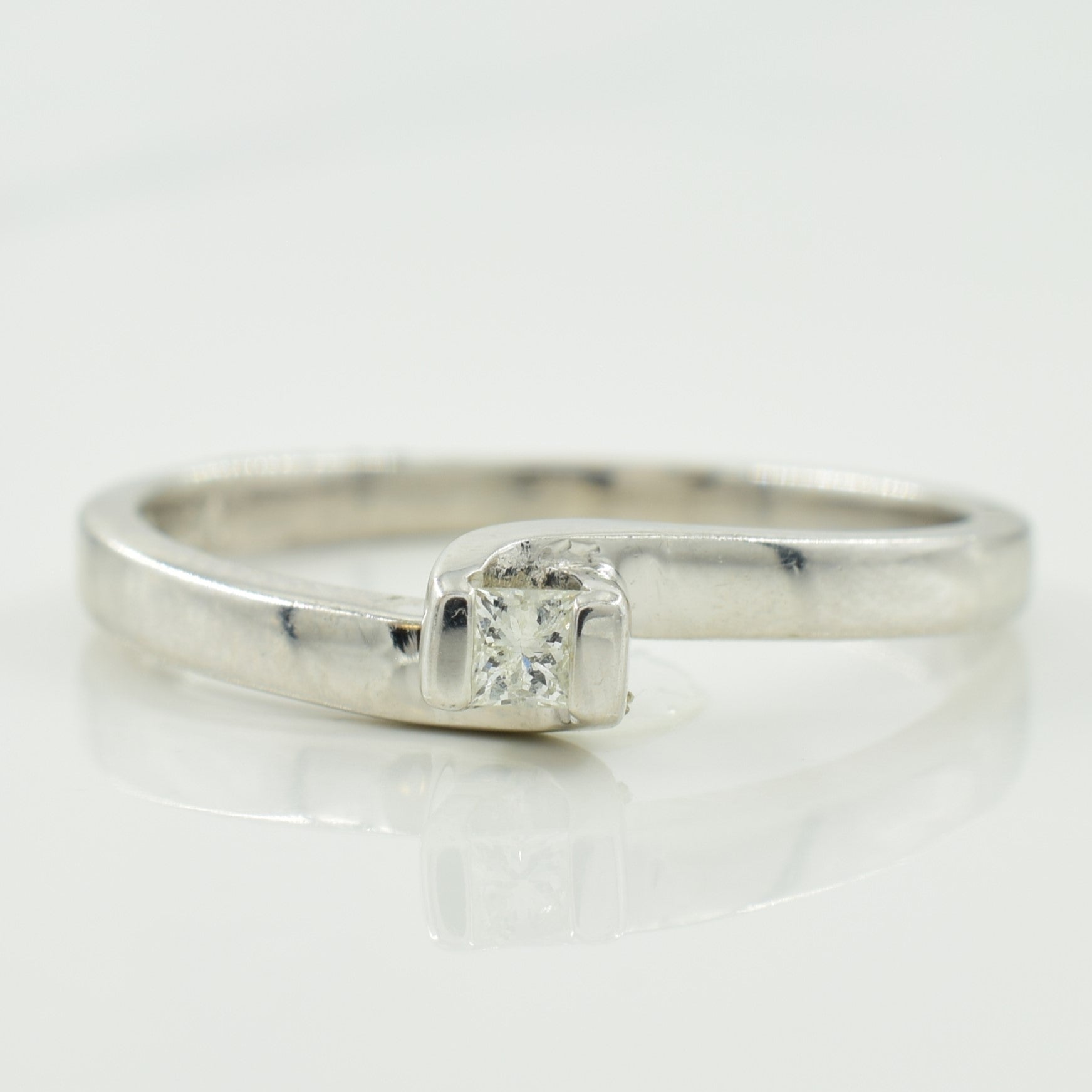 Diamond Bypass Ring | 0.06ct | SZ 6.75 |