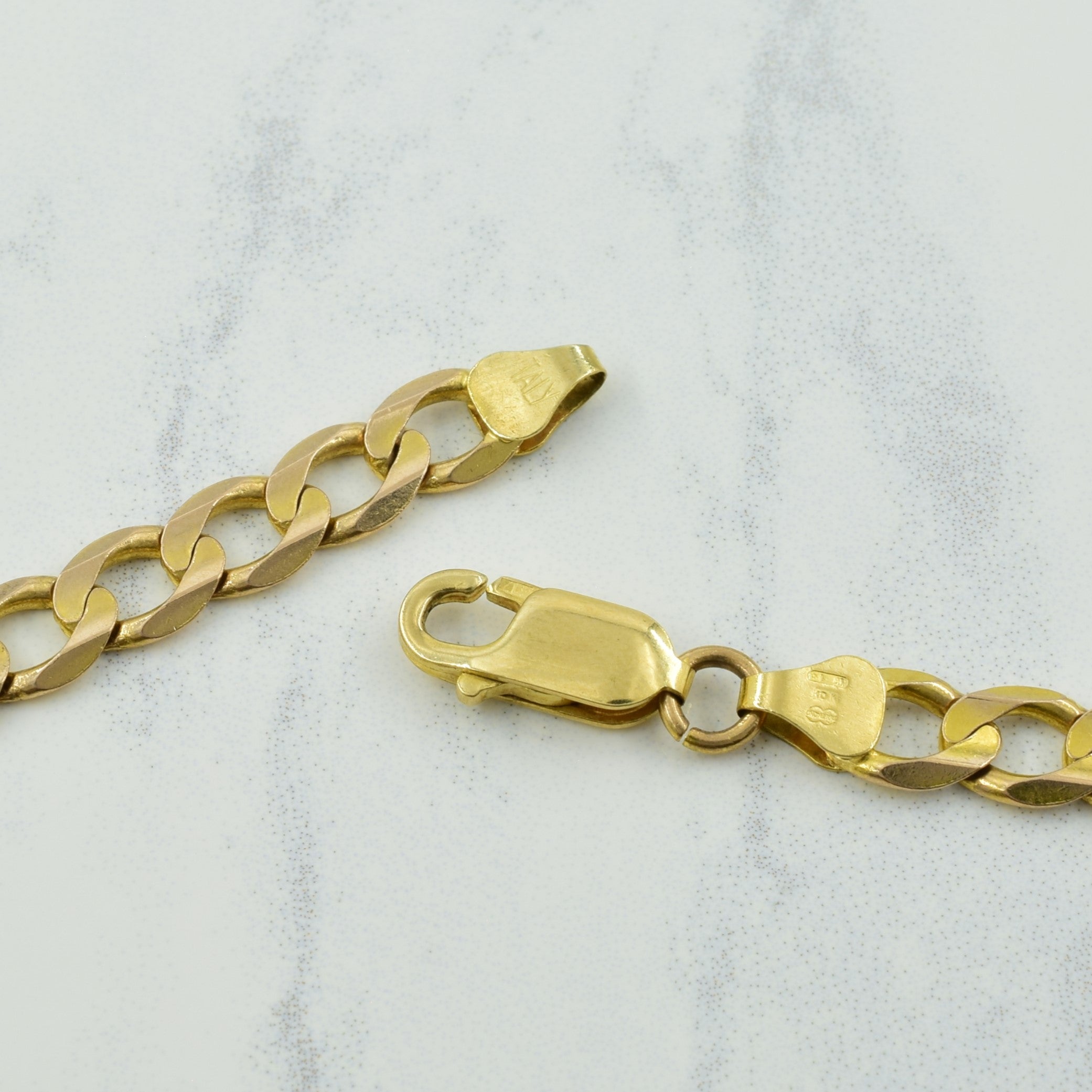 10k Yellow Gold Hallmark Cuban Link Chain | 20.5" |