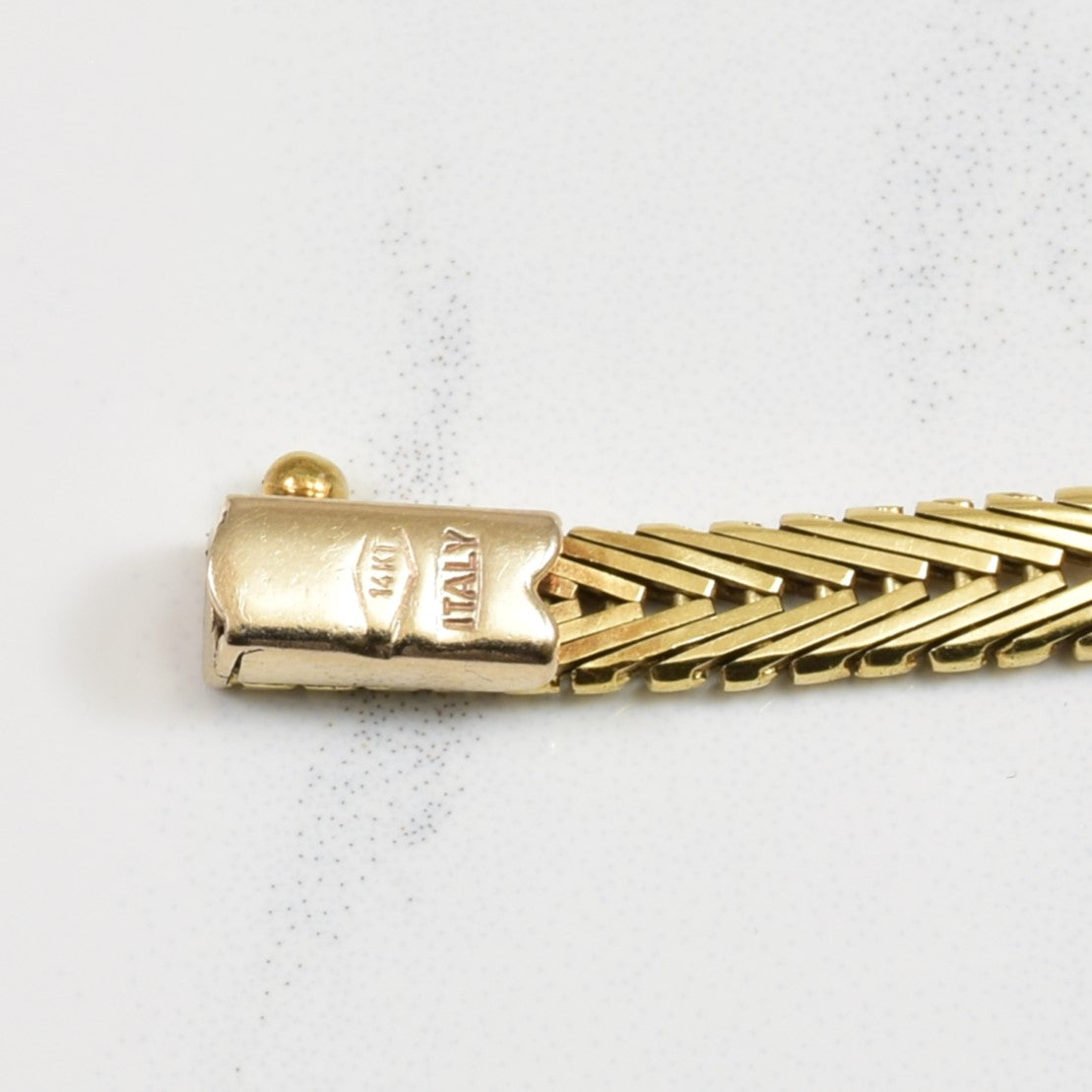 Bracelet en or tricolore 14 carats | 7,5" |