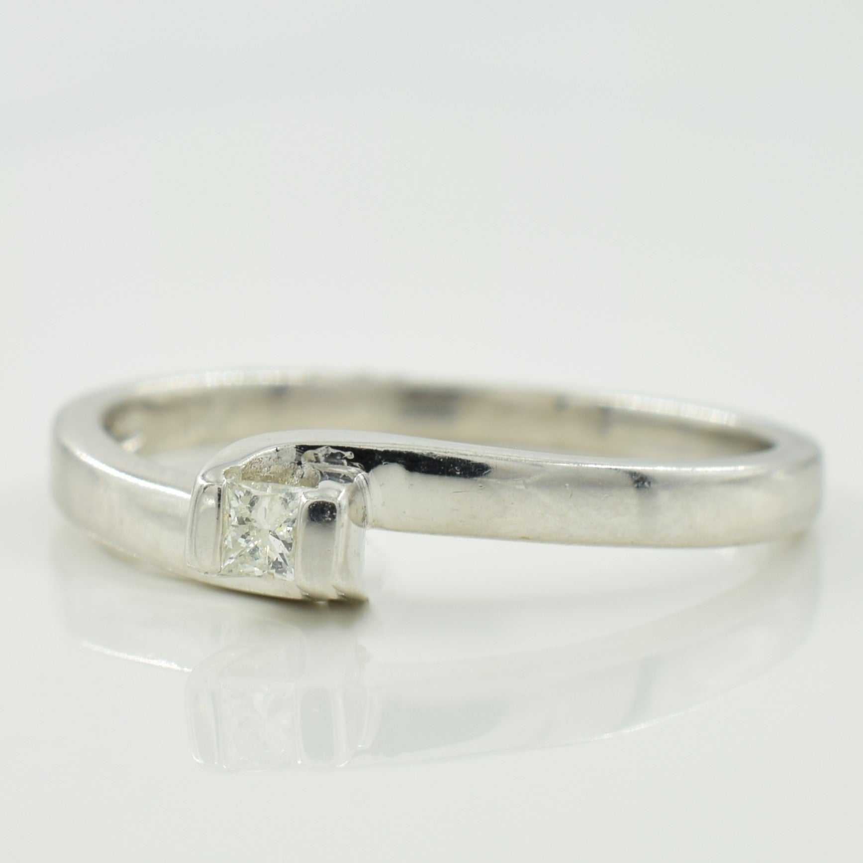 Diamond Bypass Ring | 0.06ct | SZ 6.75 |