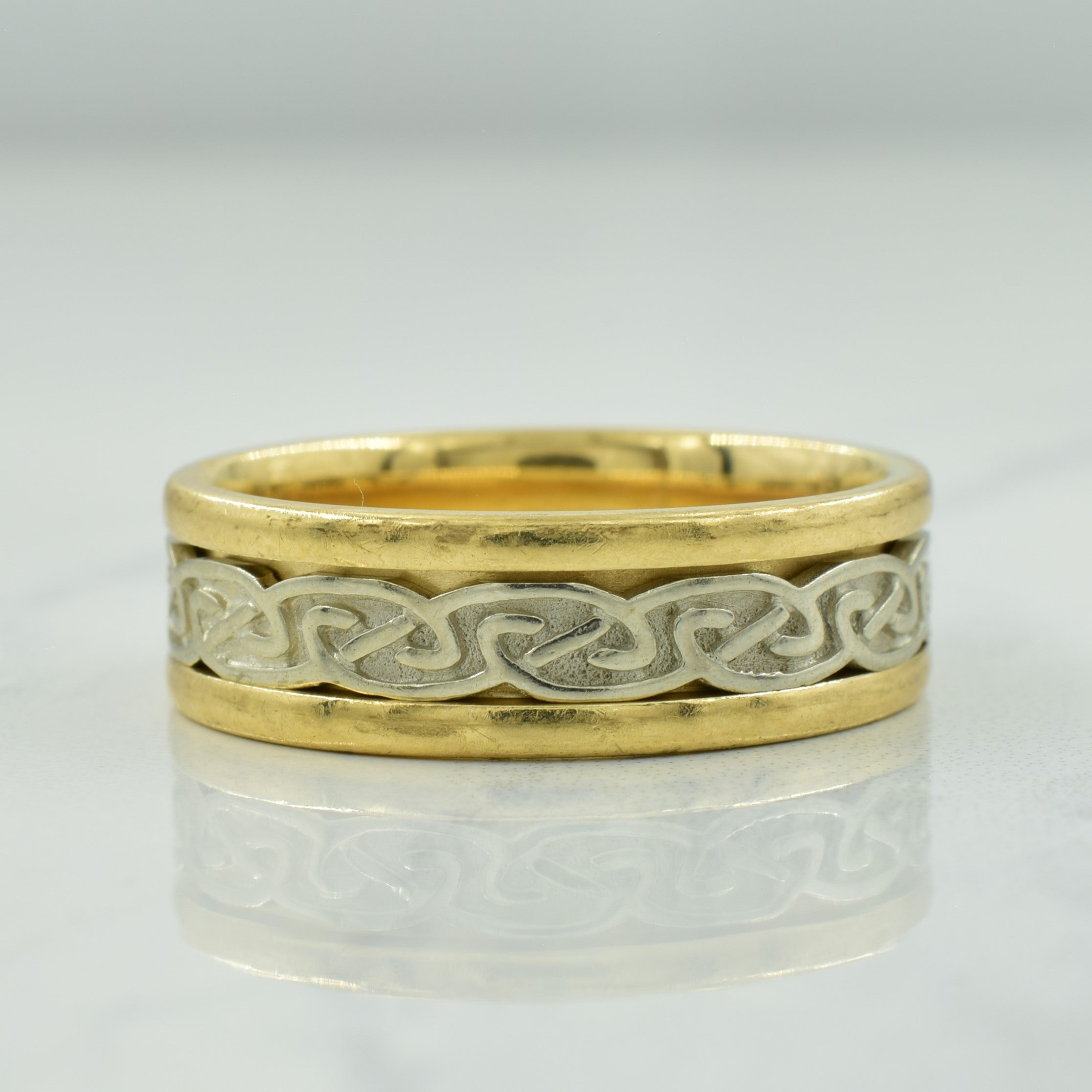 10k Two Tone Gold Ring | SZ 11 |