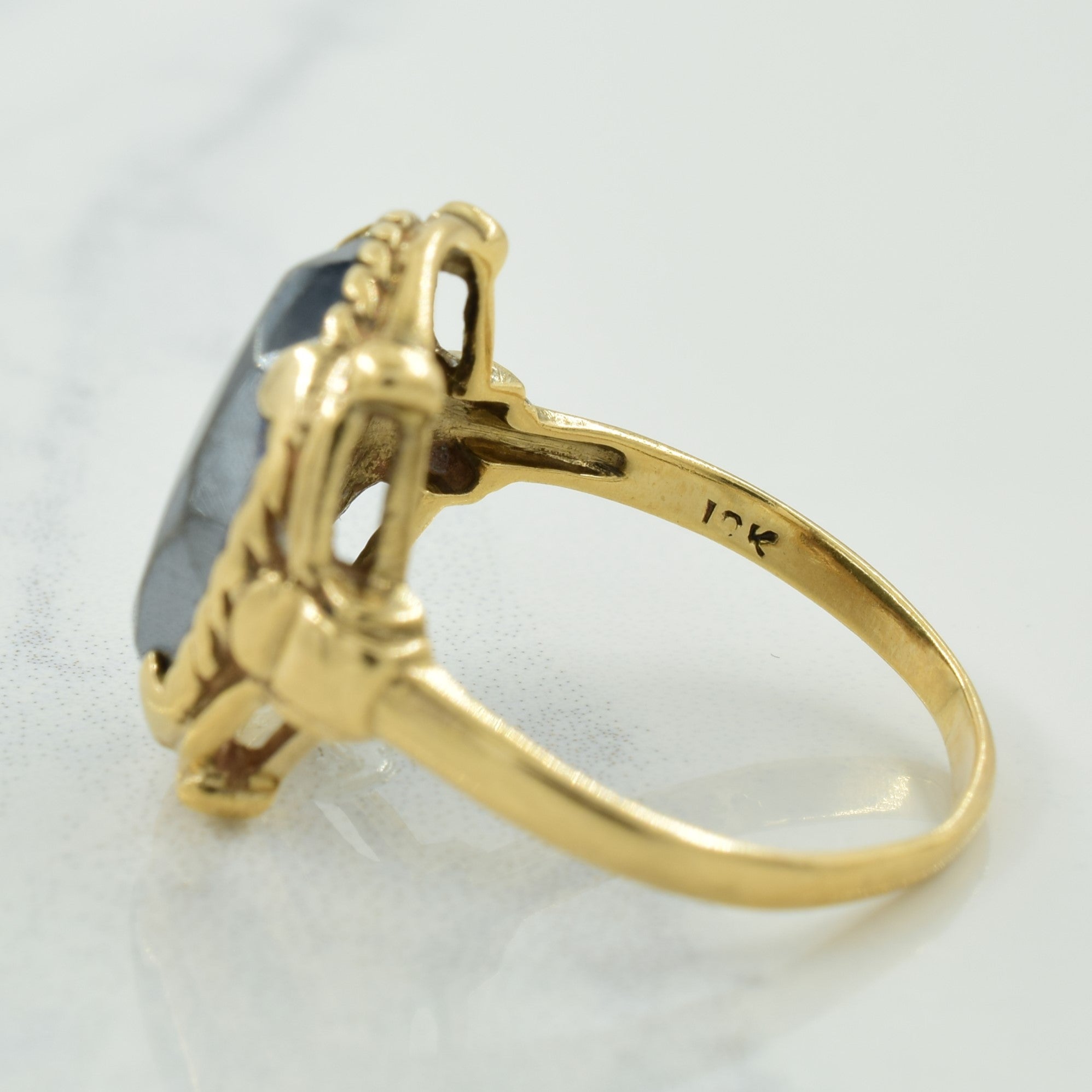 Hematite Cocktail Ring | 7.00ct | SZ 7.75 |
