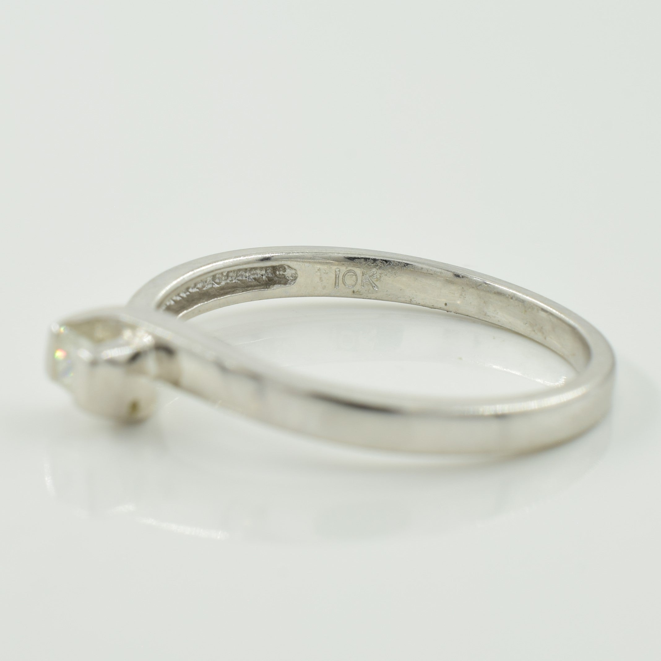 Diamond Bypass Ring | 0.06ct | SZ 6.75 |