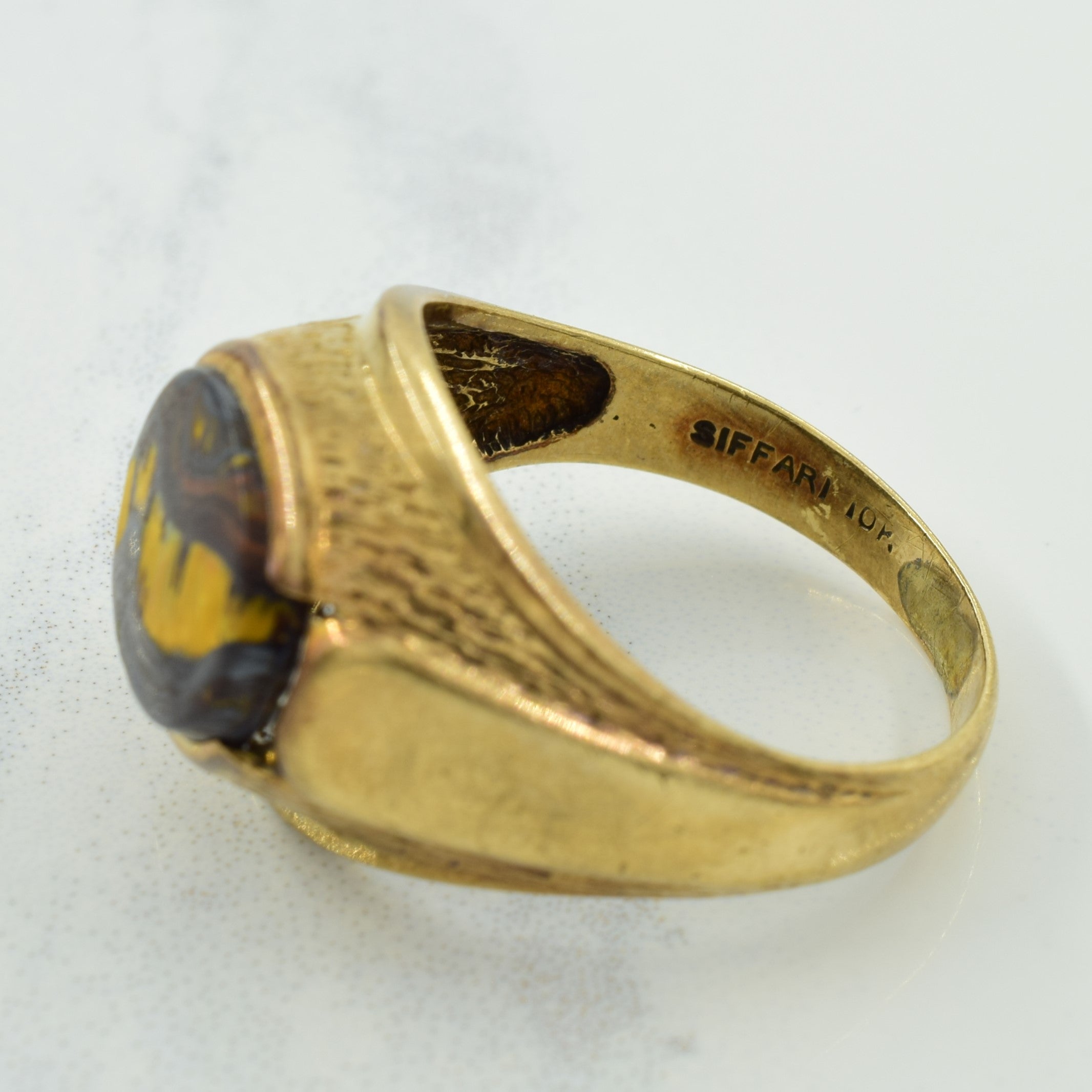 Petrified Wood Ring | 3.00ct | SZ 8.75 |