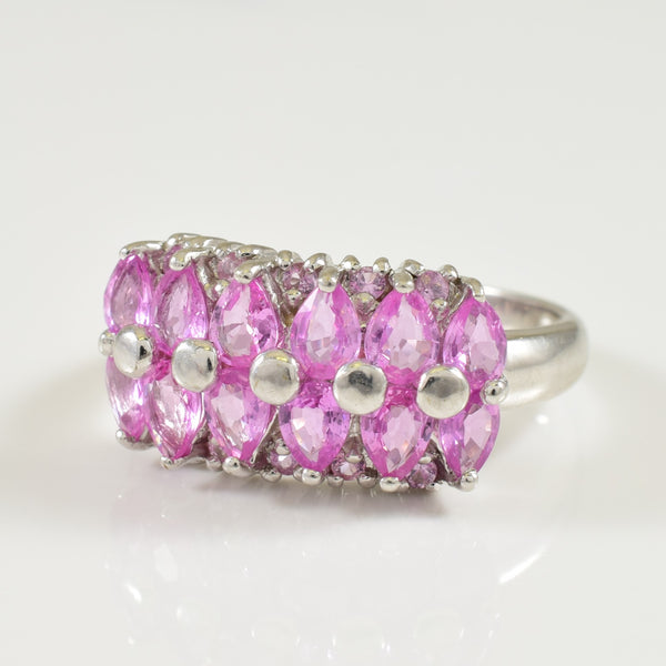 'Birmingham' Pink Sapphire Ring | 2.00ctw | SZ 6.75 |