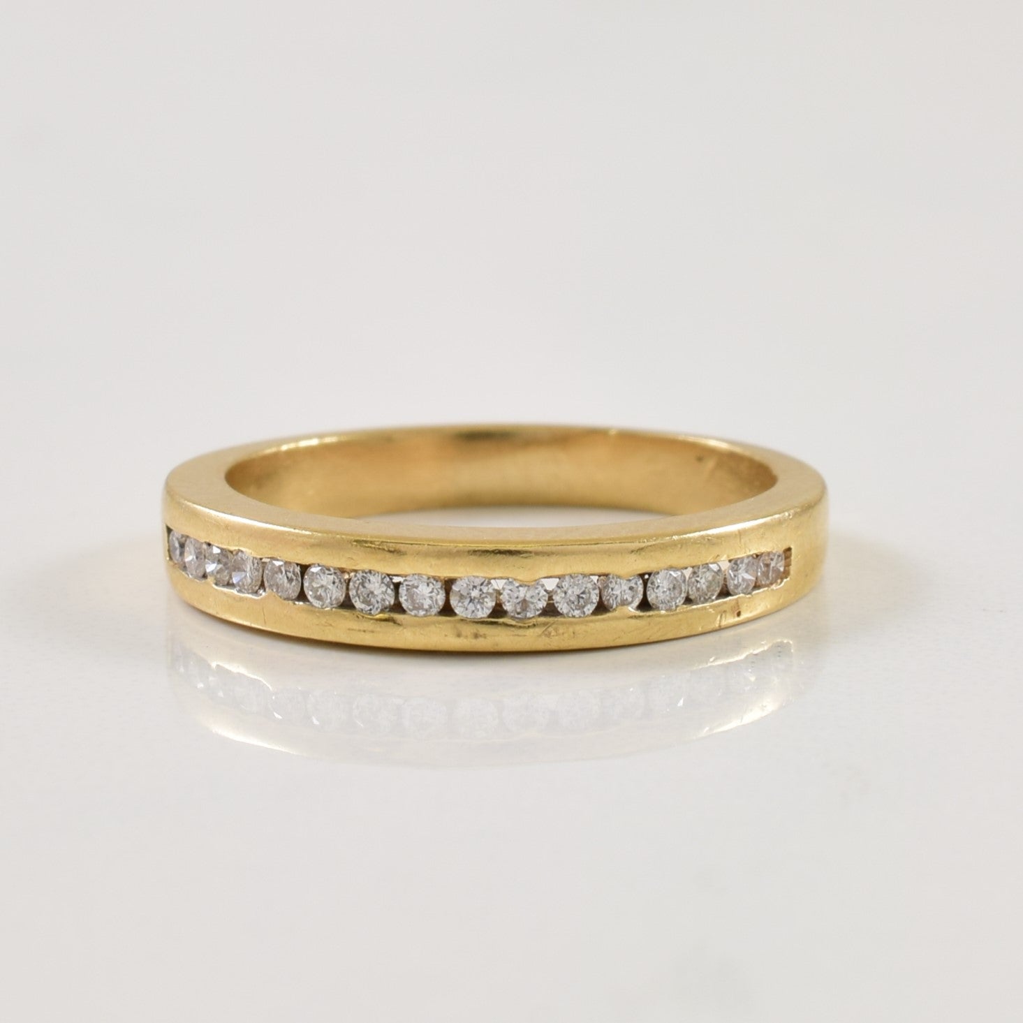 Channel Set Diamond Ring | 0.10ctw | SZ 5 |