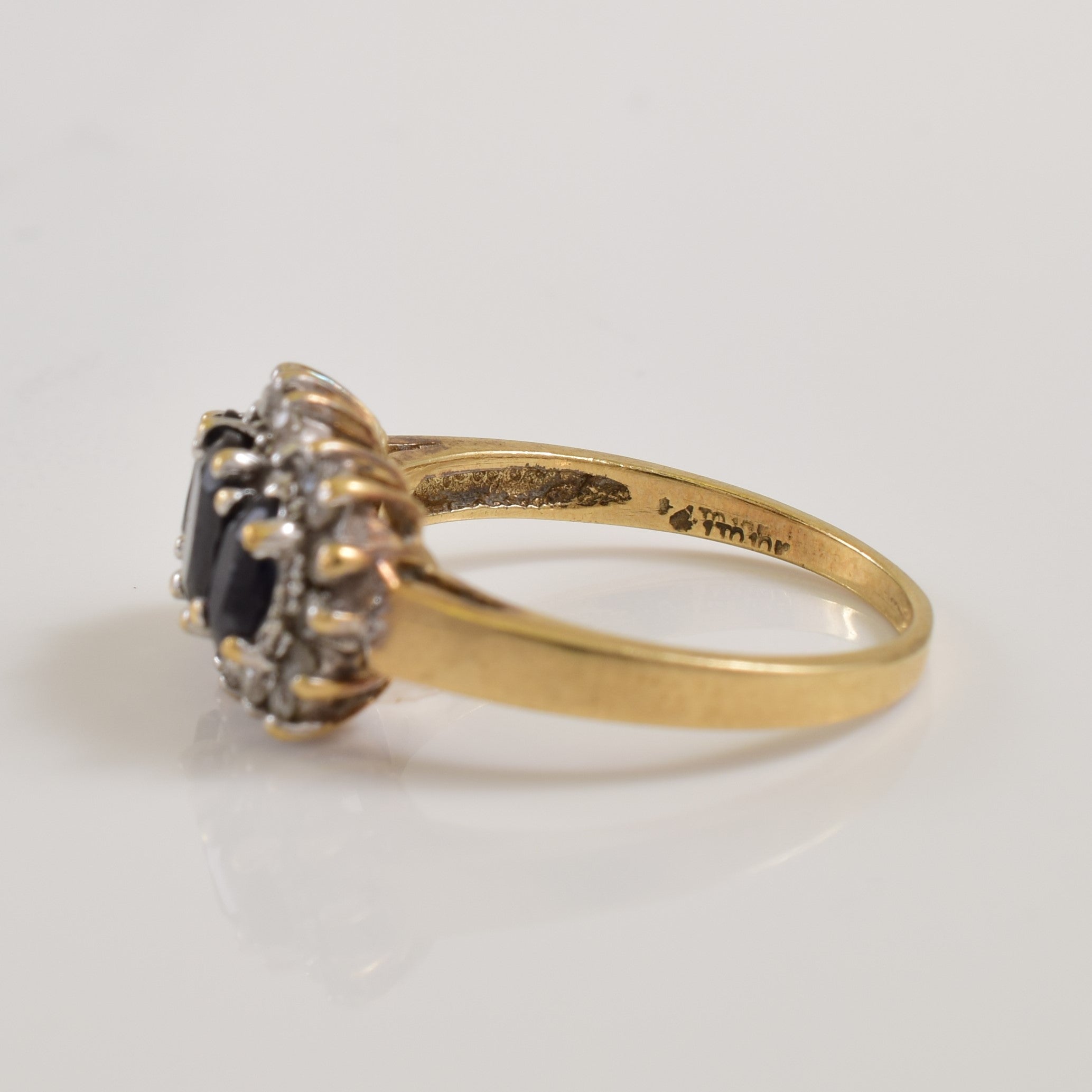 Sapphire & Diamond Ring | 1.00ctw, 0.18ctw | SZ 4.75 |