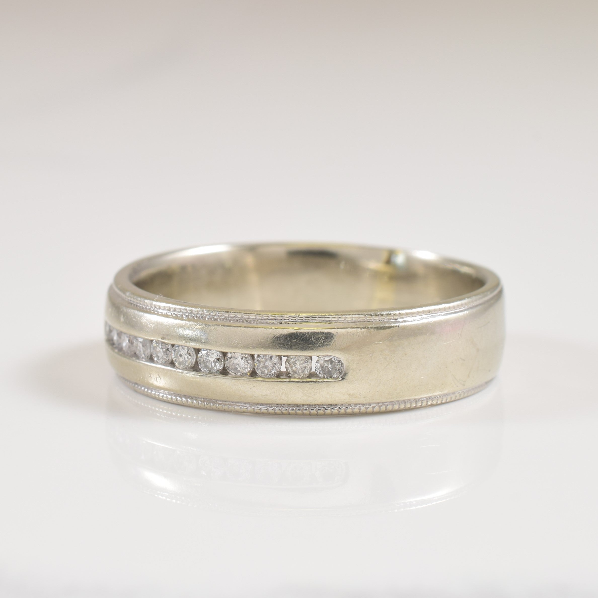 Channel Set Diamond Band | 0.22ctw | SZ 11.75 |
