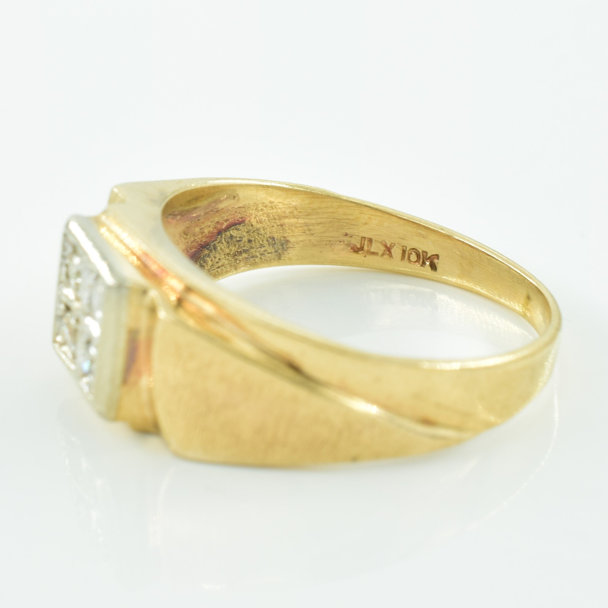 Diamond Grid Ring | 0.08ctw | SZ 7.75 |