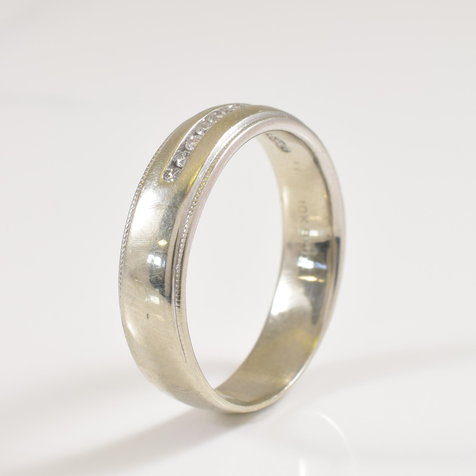 Channel Set Diamond Band | 0.22ctw | SZ 11.75 |