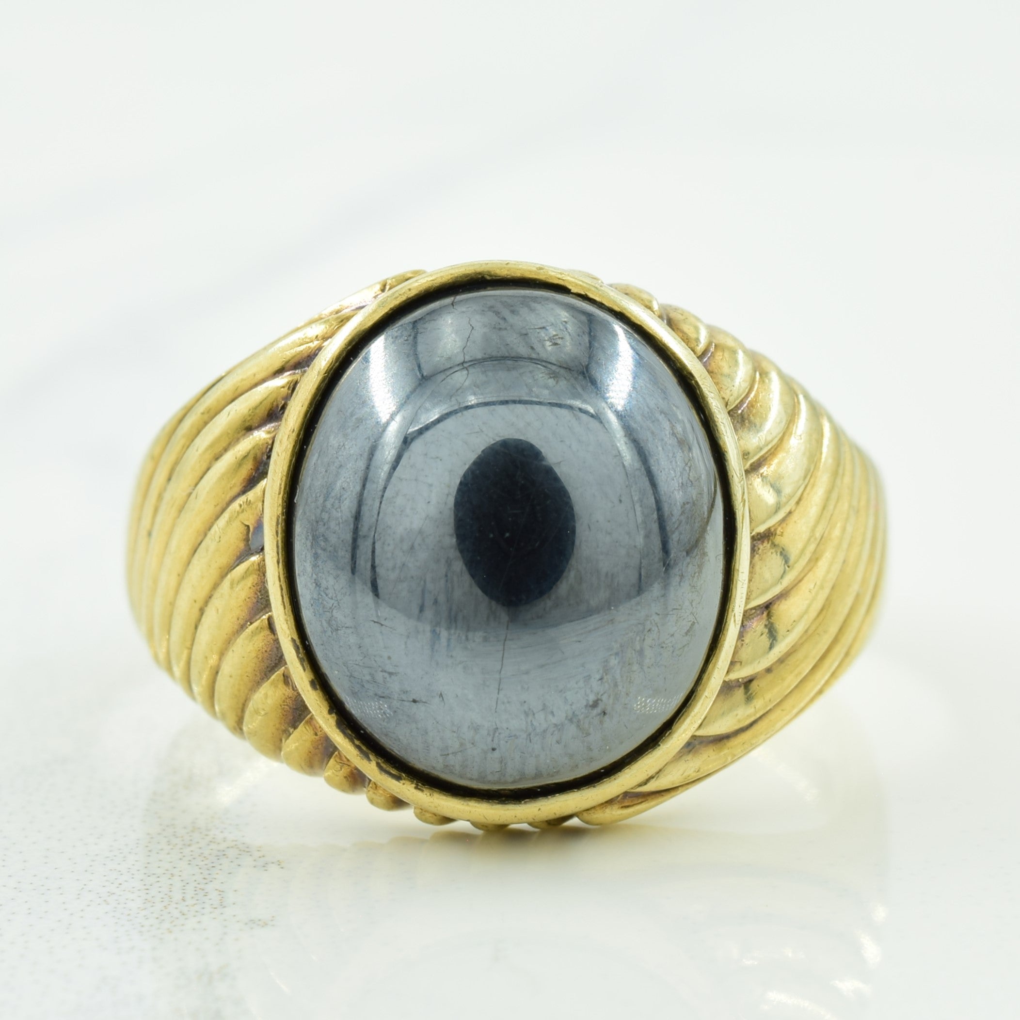 Hematite Ring | 15.00ct | SZ 10 |