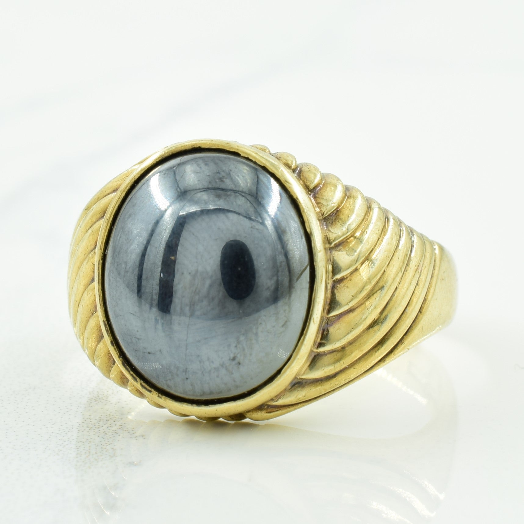 Hematite Ring | 15.00ct | SZ 10 |