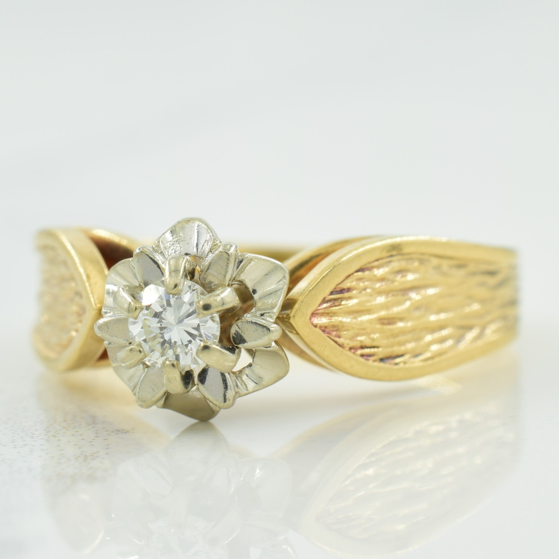 Solitaire Diamond Ring | 0.10ct | SZ 5.5 |