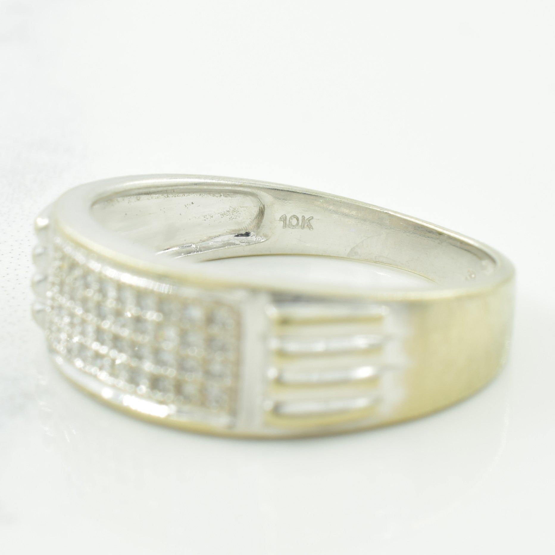 Diamond Grid Ring | 0.15ctw | SZ 7 |