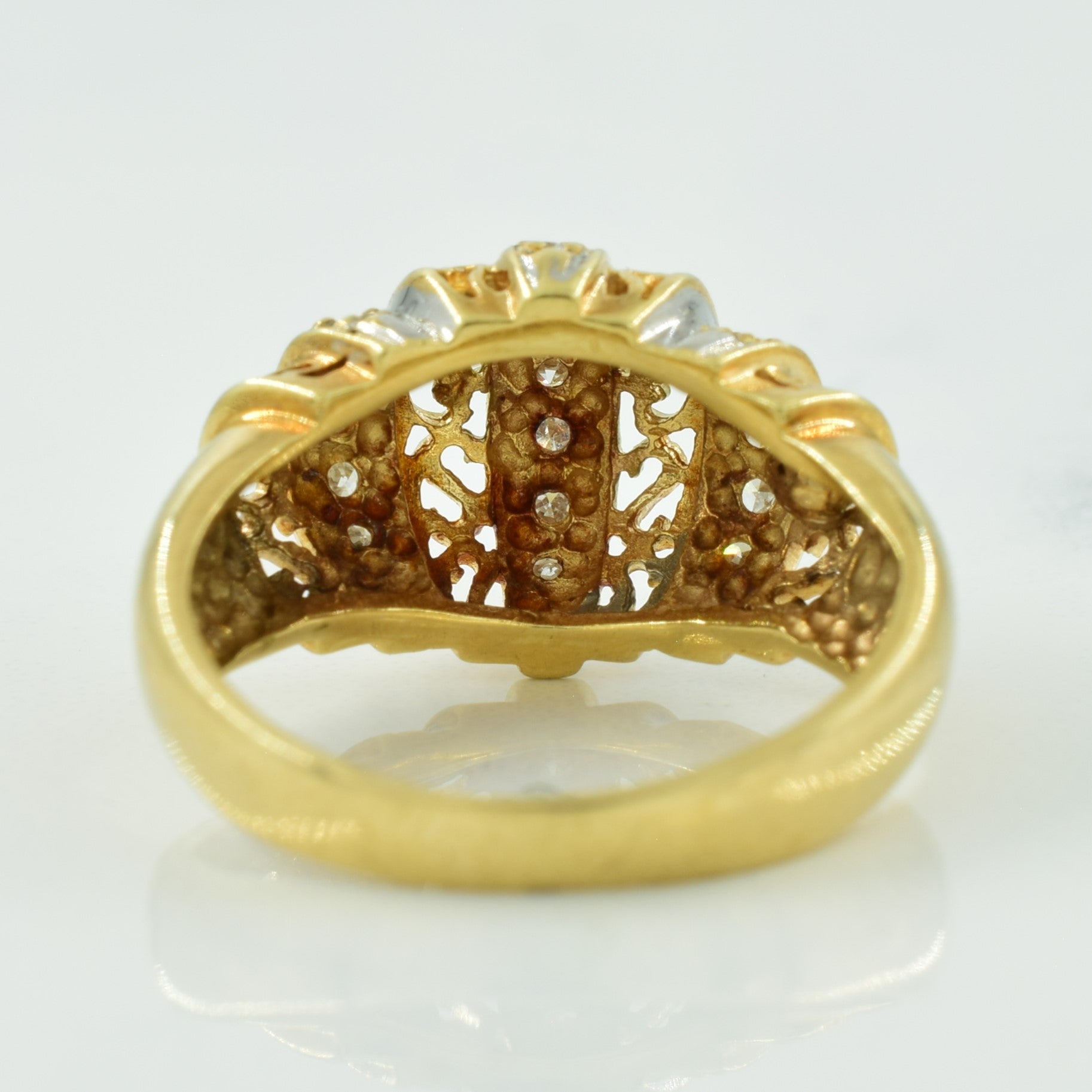 Diamond Cocktail Ring | 0.23ctw | SZ 5.25 |