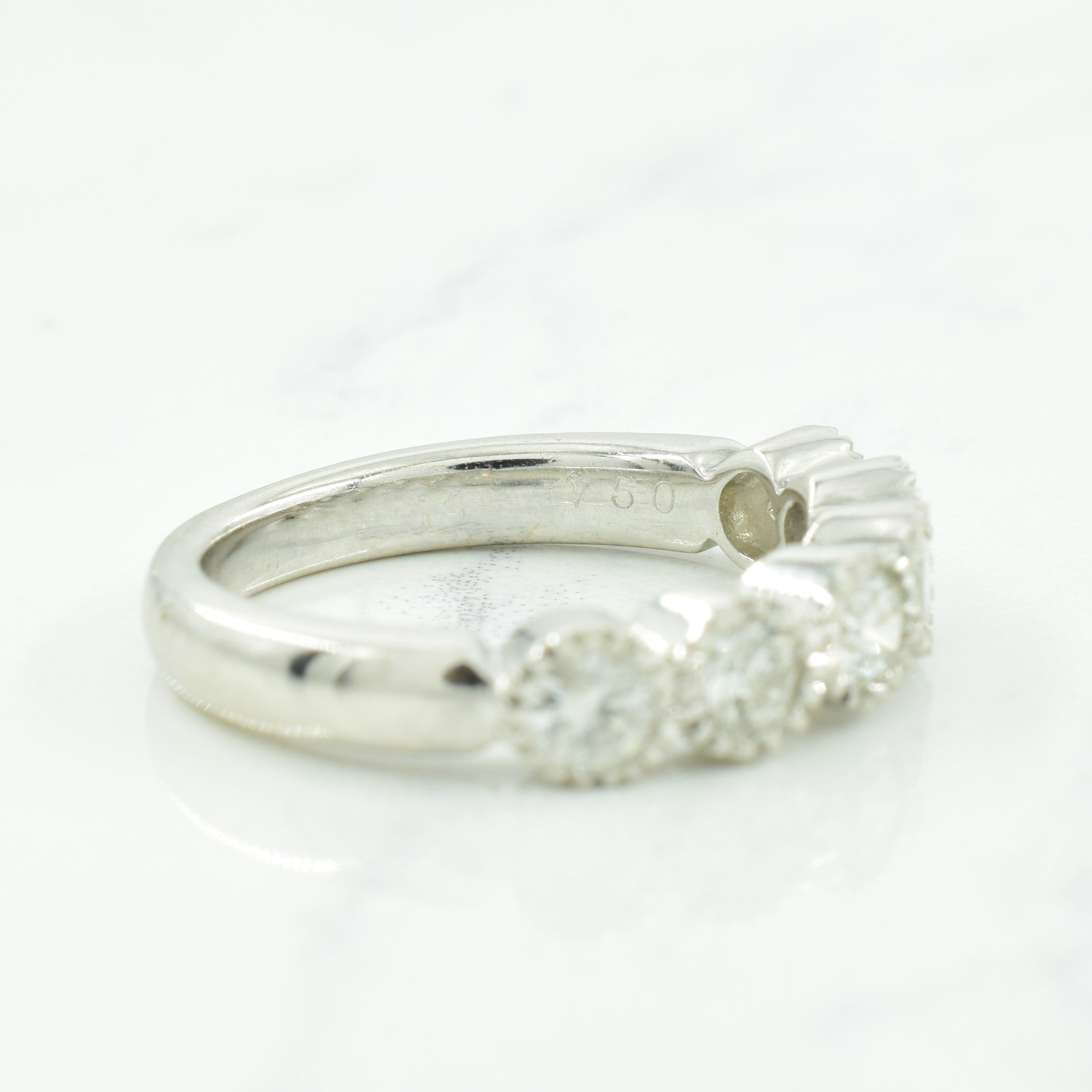 Six Stone Diamond Ring | 0.72ctw | SZ 3.75 |