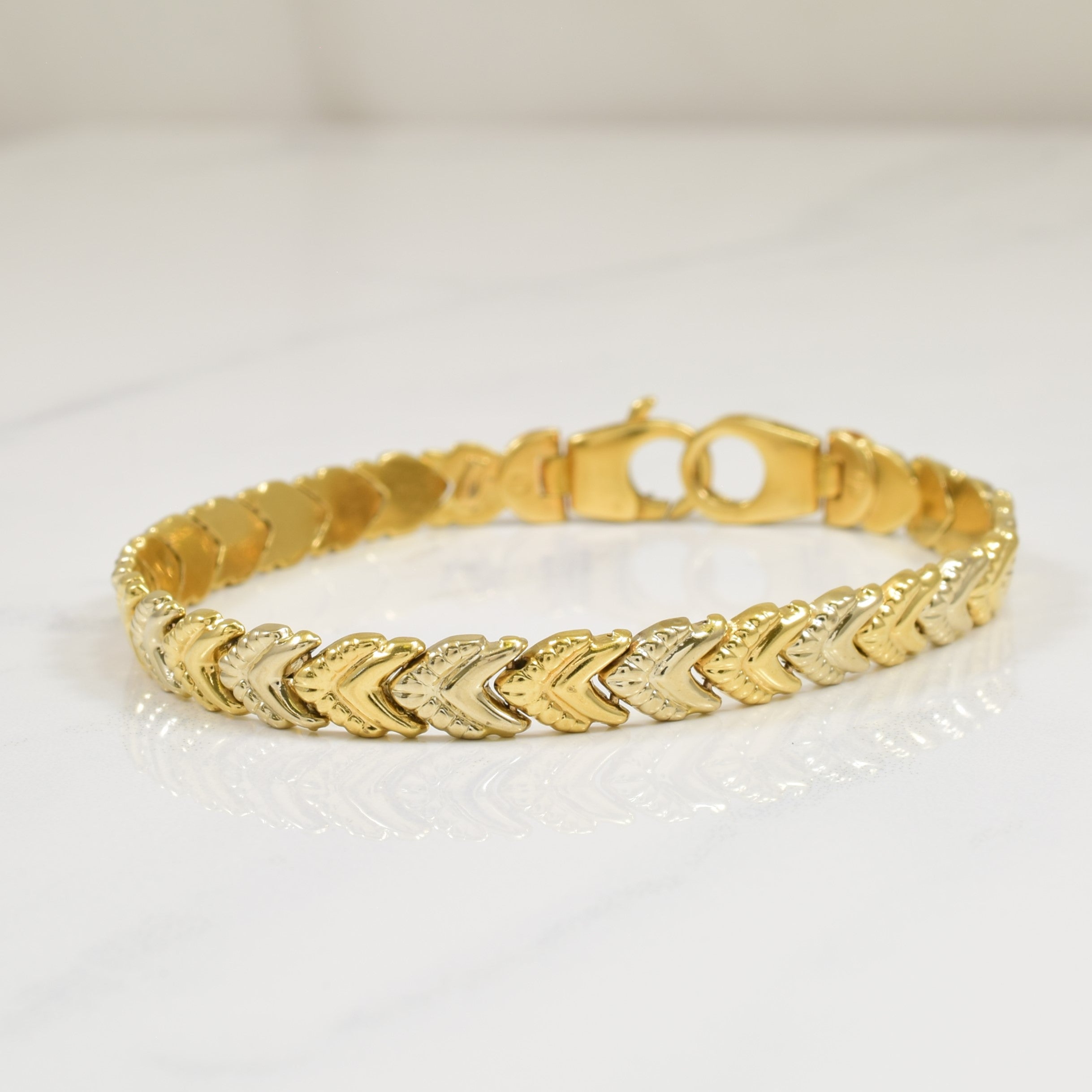 18k Yellow Gold Bracelet | 7.5" |