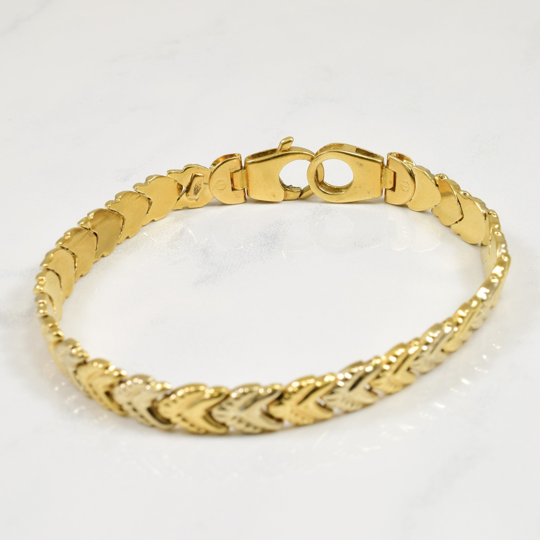 18k Yellow Gold Bracelet | 7.5" |