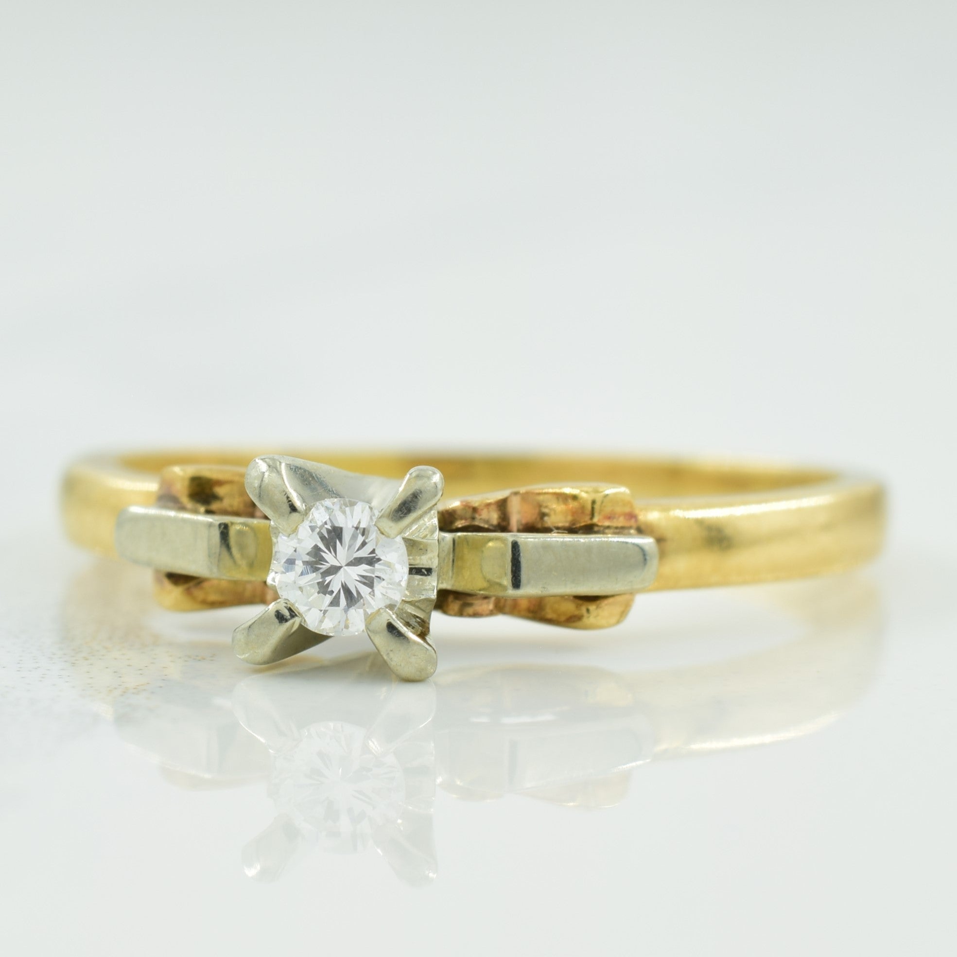 Solitaire Diamond Ring | 0.08ct | SZ 7 |
