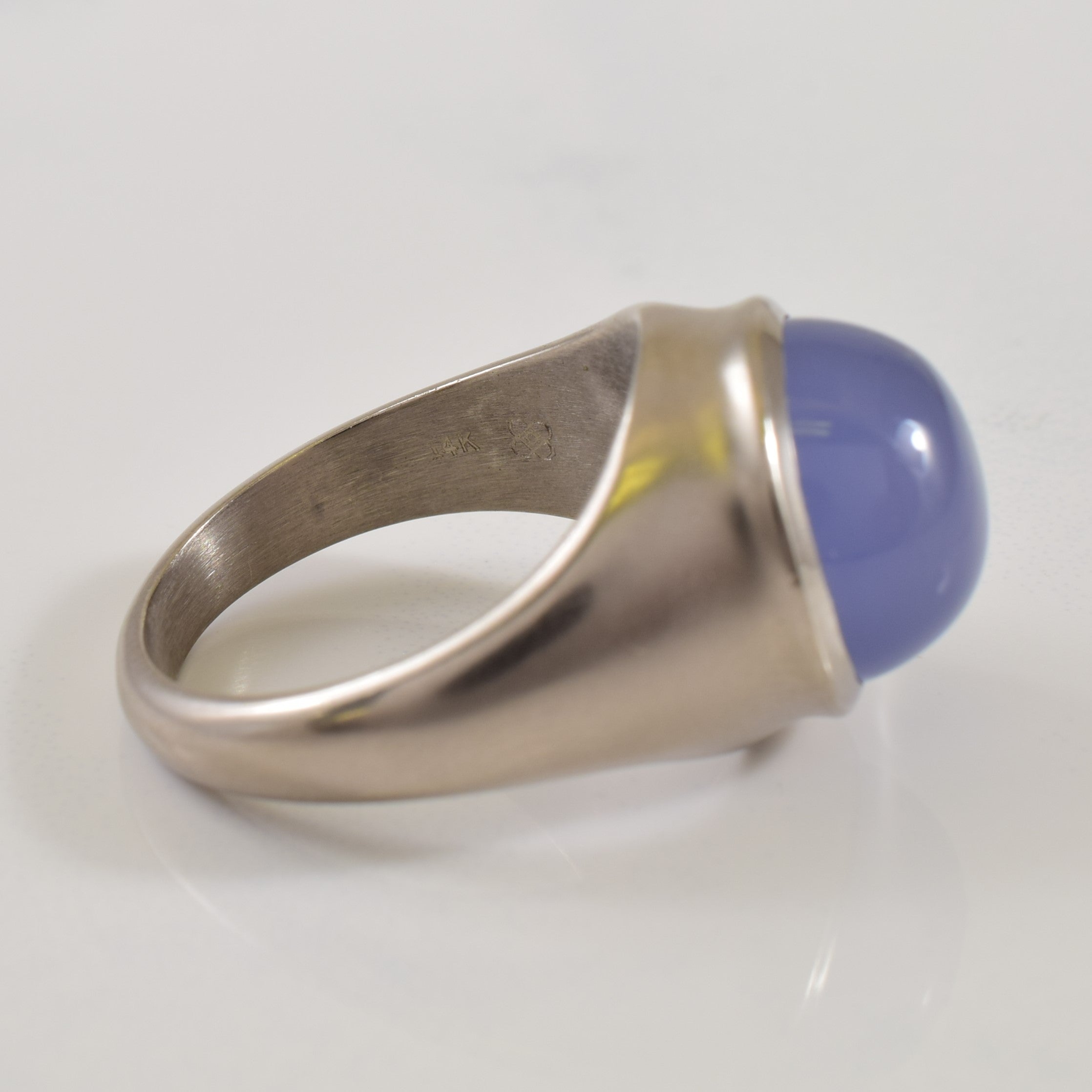Chalcedony Cocktail Ring | 5.50ct | SZ 7.5 |