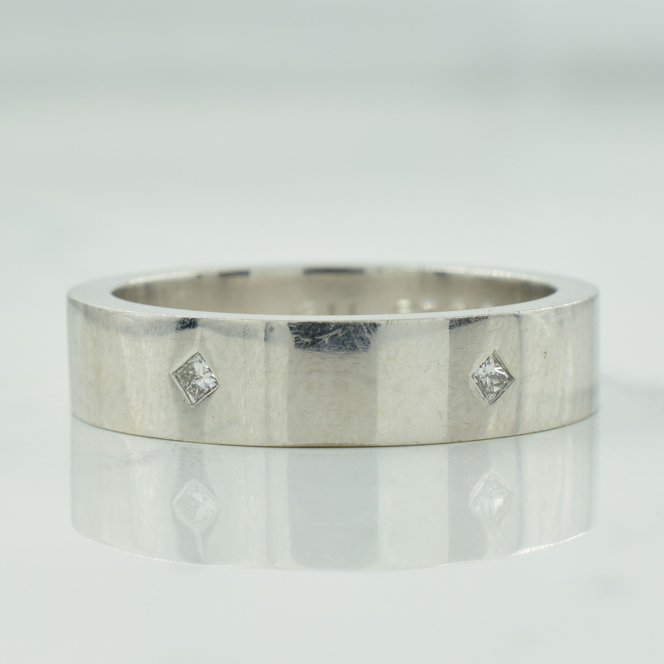 Flush Set Diamond Band | 0.21ctw | SZ 11.75 |