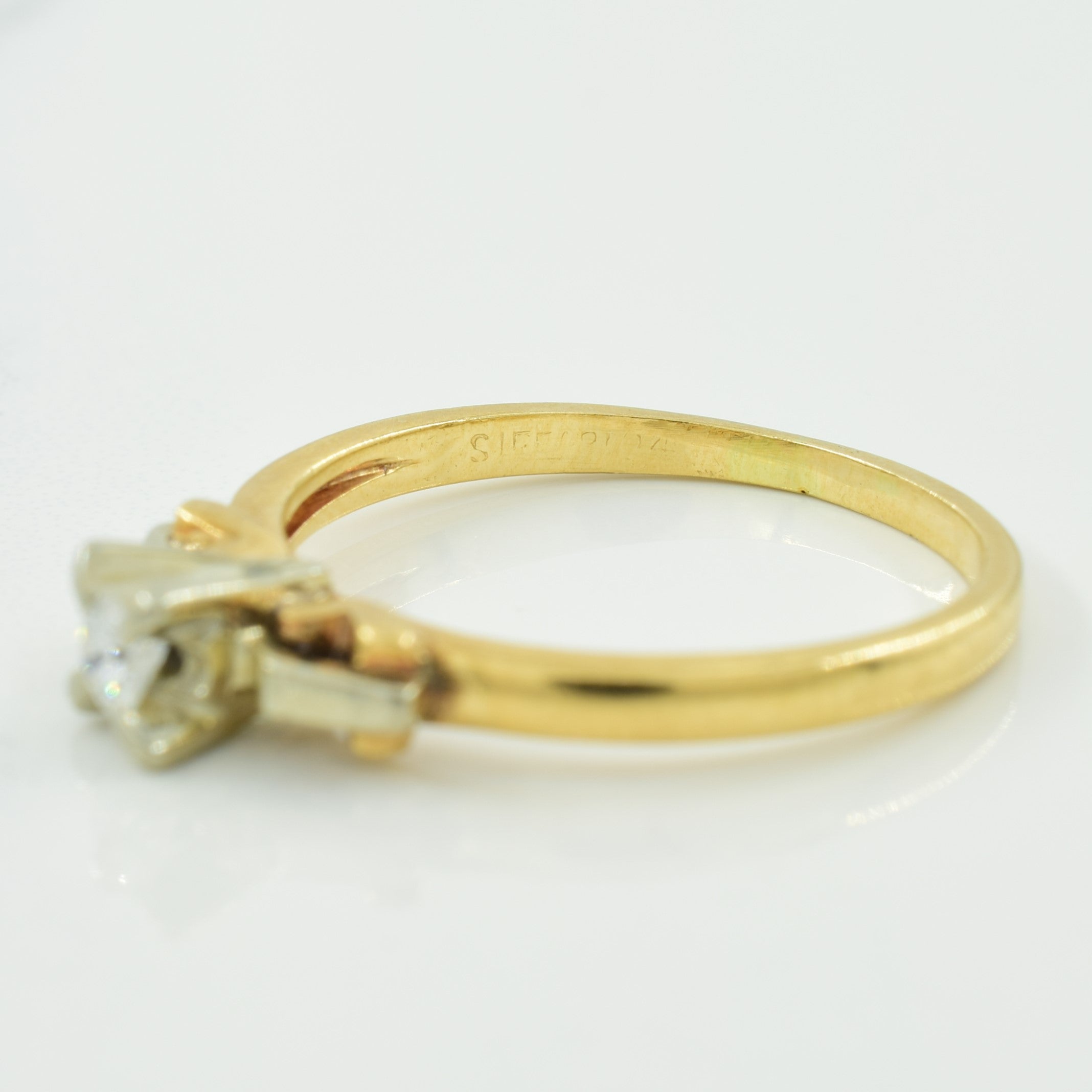 Solitaire Diamond Ring | 0.08ct | SZ 7 |