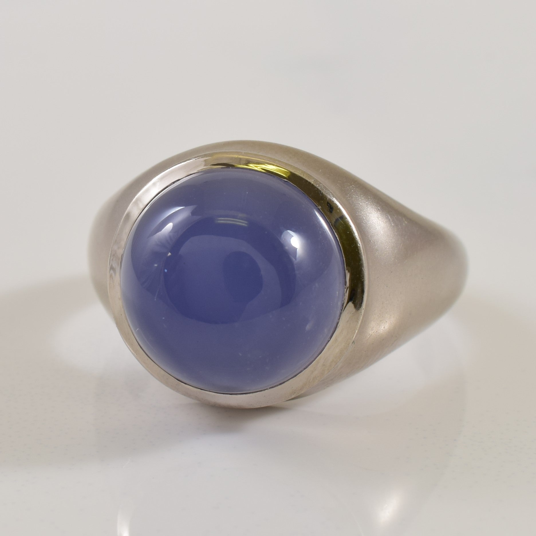 Chalcedony Cocktail Ring | 5.50ct | SZ 7.5 |
