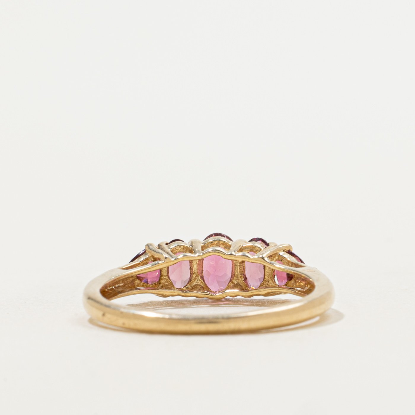 14K Ring with Pink Tourmaline